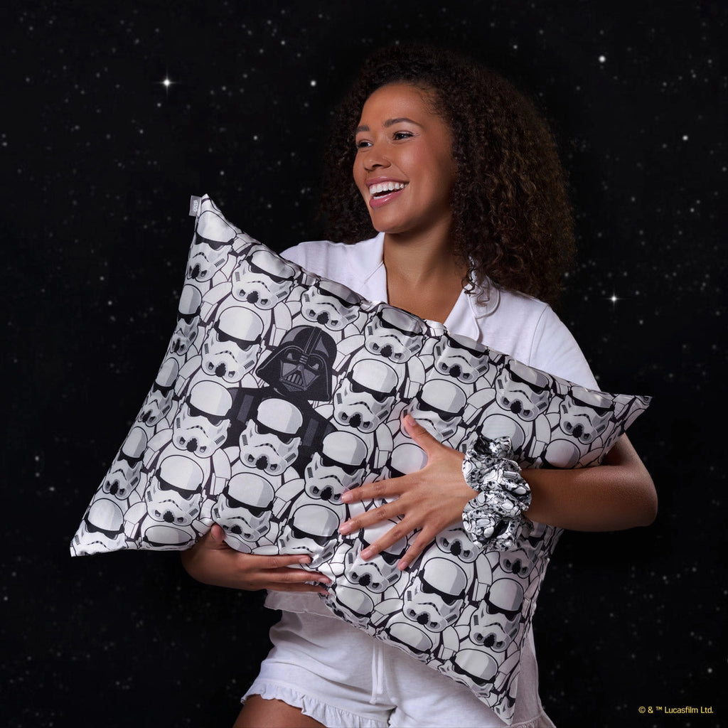 Star Wars™ & Kitsch Satin Pillowcase in Darth Vader & Stormtroopers (Ships Mid December)