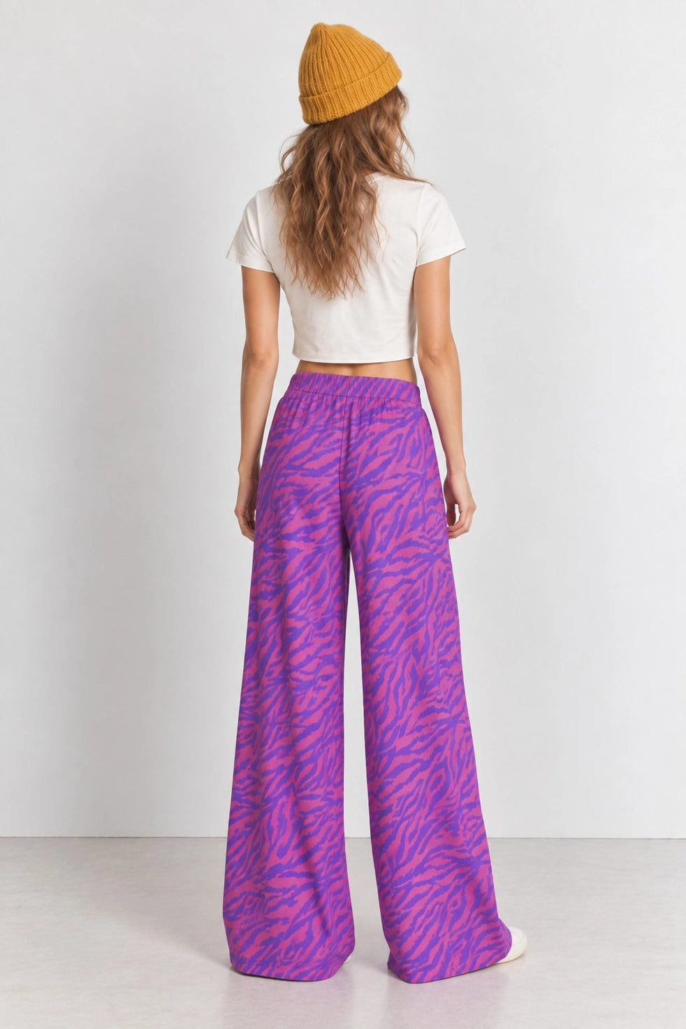 PREORDER: Zebra Print Wide Leg Pants by Jade by Jane (ETA: November)