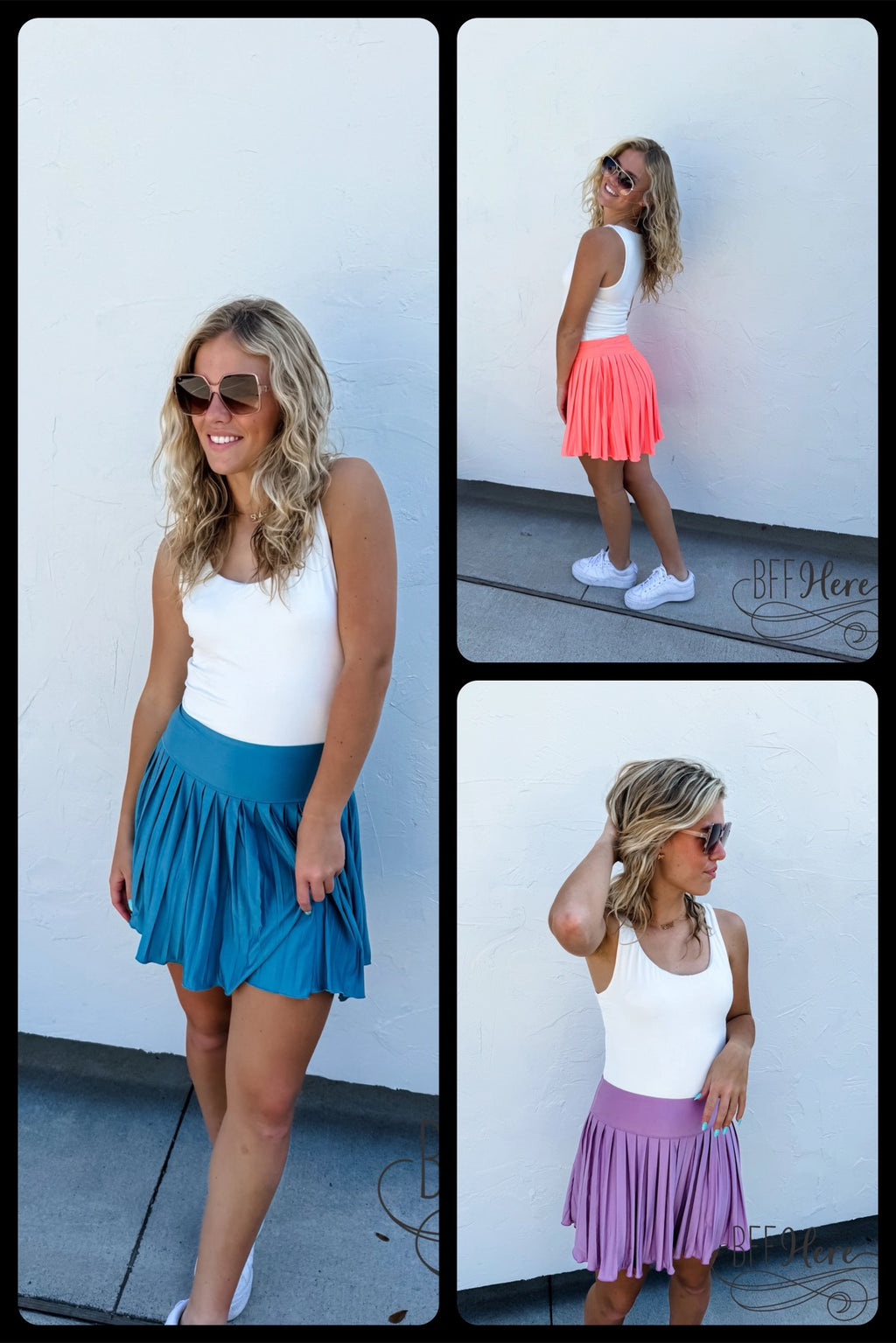 PREORDER: Ivy League Tennis Skort by Blakeley / Choice of Color (Ships Middle of May) - BFF Here