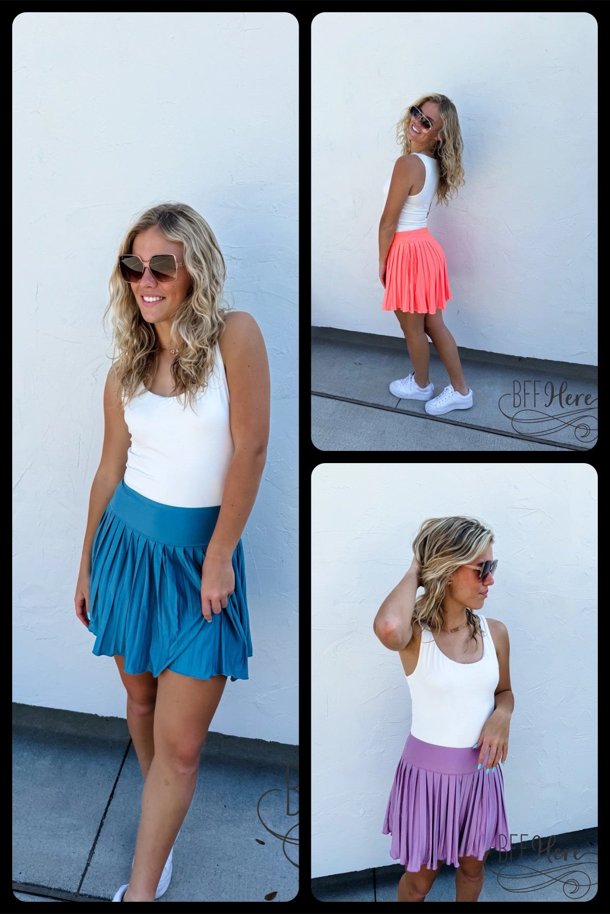 PREORDER: Ivy League Tennis Skort by Blakeley / Choice of Color (Ships Middle of May) - BFF Here