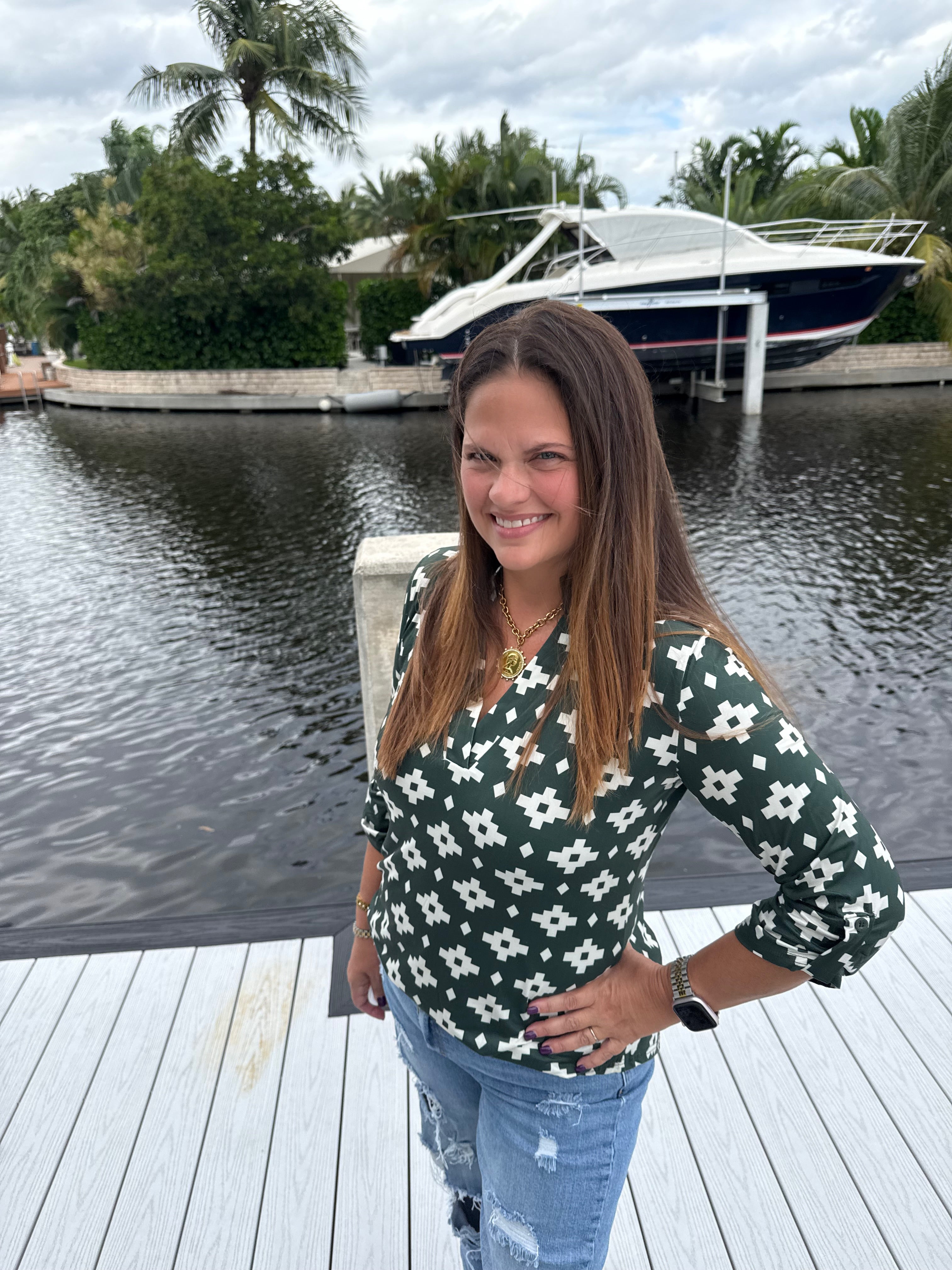 Aztec Pines Top by Sterling Kreek - BFF Here