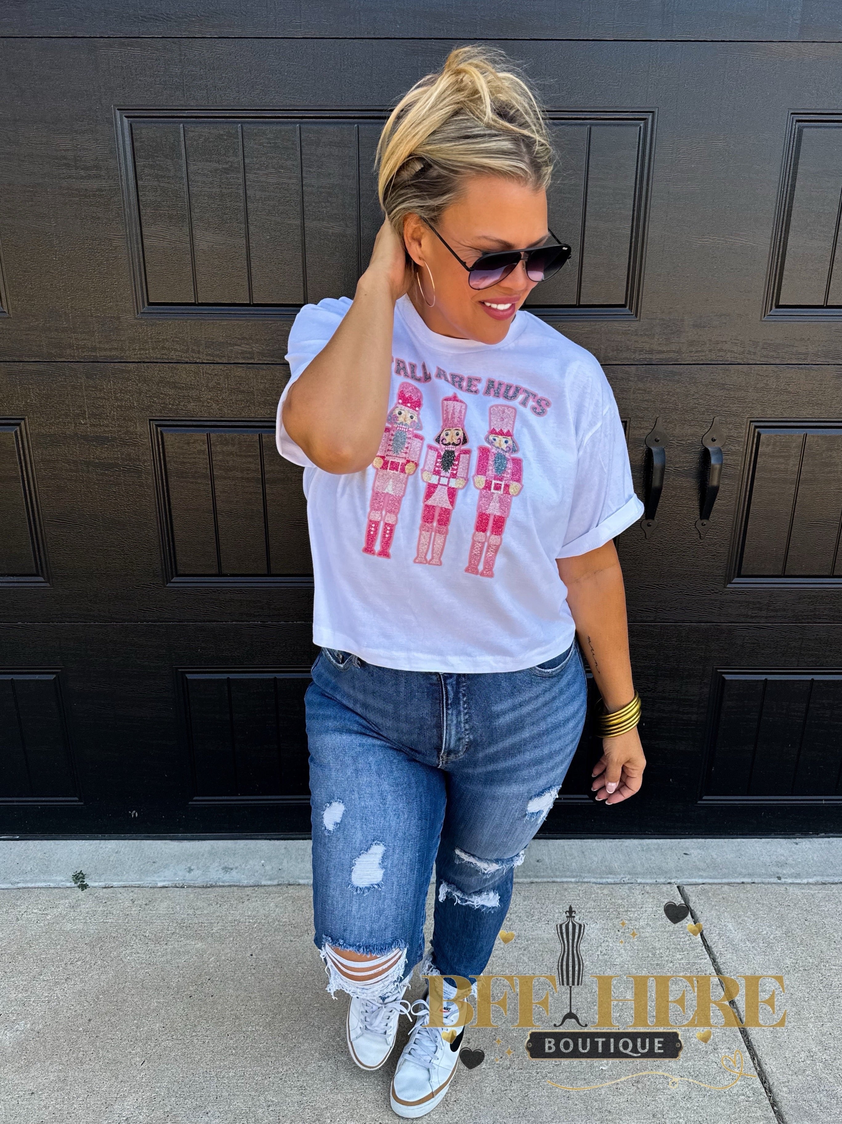 Y’All Are Nuts Tee by Blakeley - BFF Here