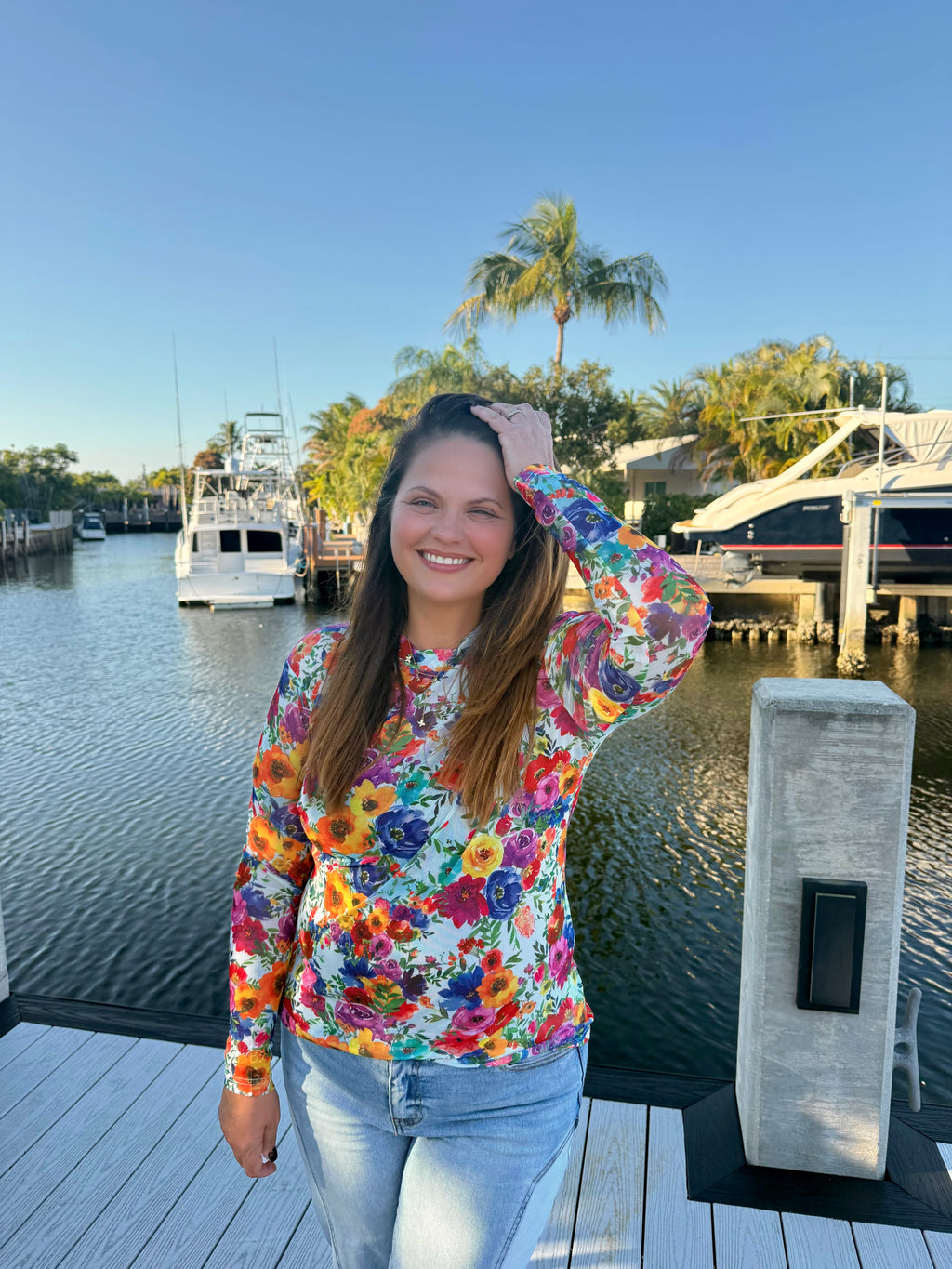Country Kitchen Bloom Mesh Top by Sterling Kreek - BFF Here