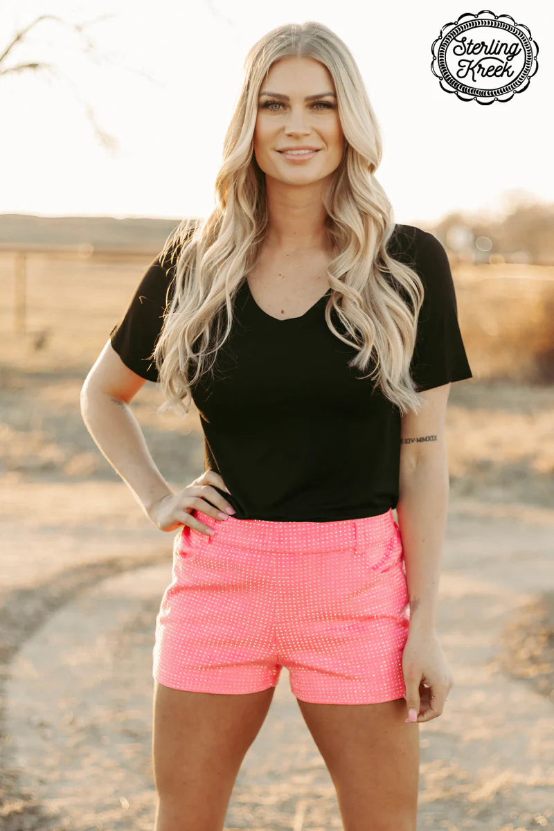 Jitterbug Shorts / Pink by Sterling Kreek - BFF Here