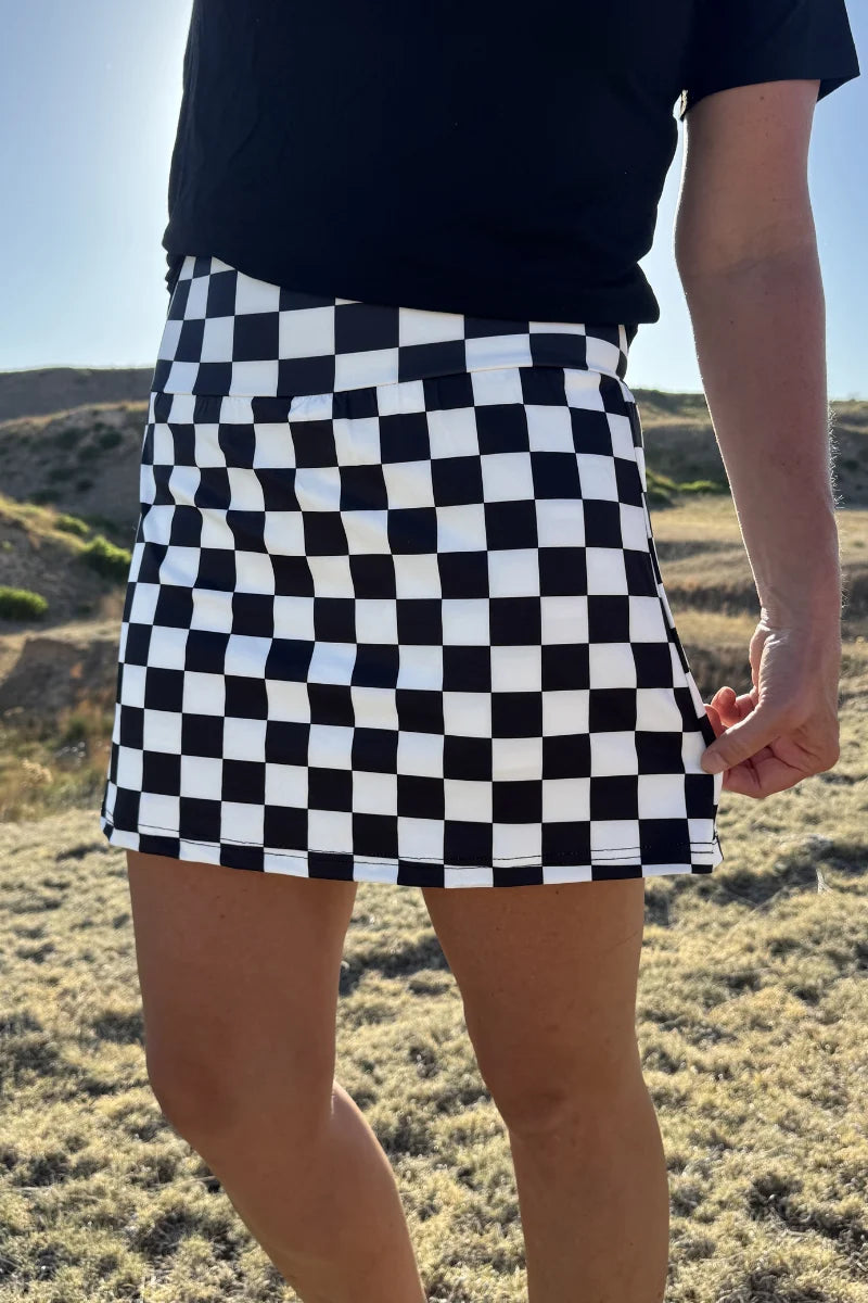 Fast Lane Skirt  by Sterling Kreek (Ships in 1-2 Weeks)