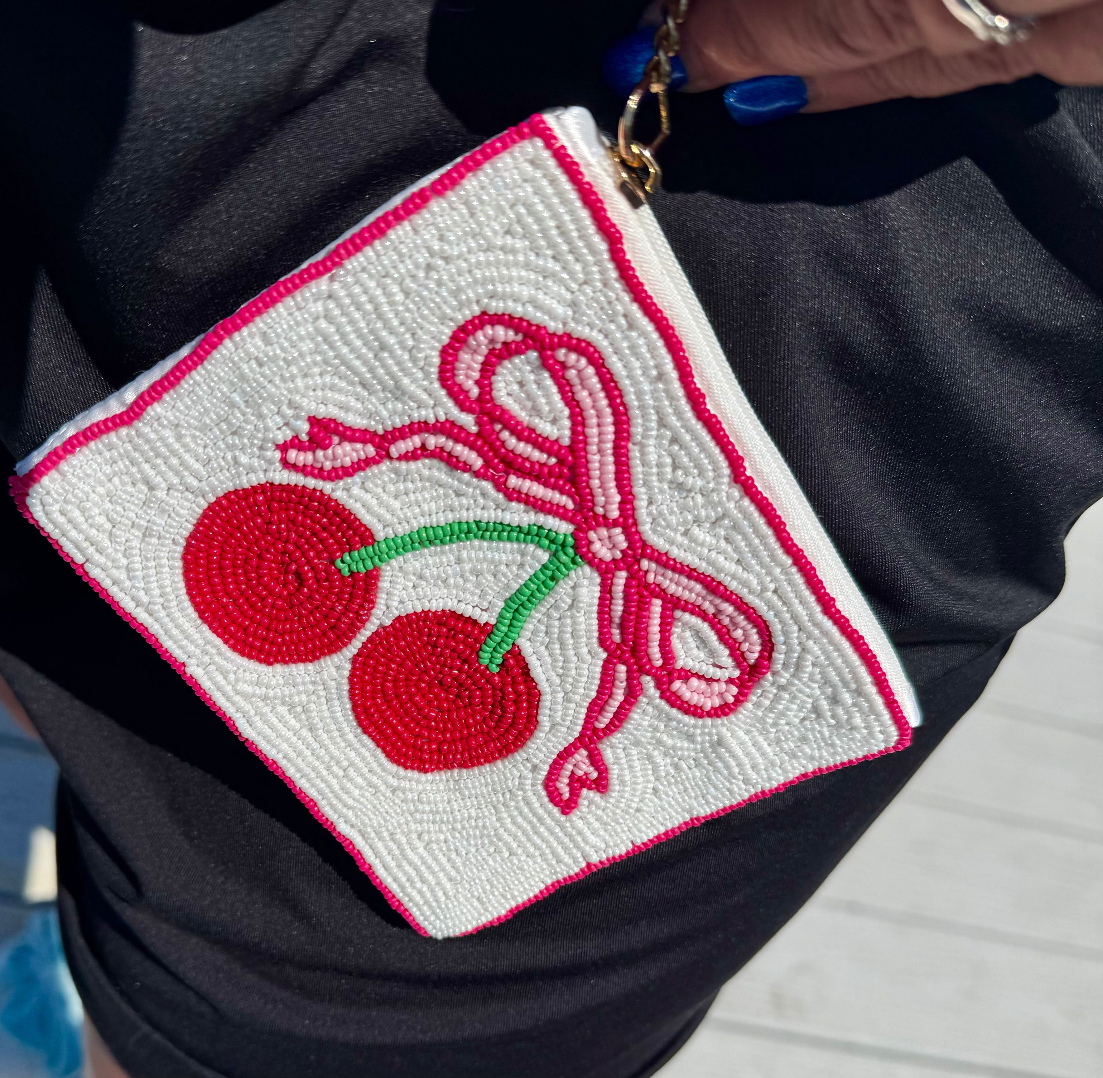 Cherry Bow Coin Purse by Jess Lea - BFF Here