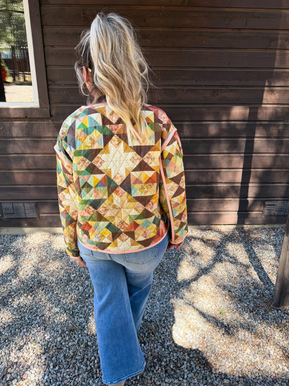 PREORDER: Patchwork Quilted Jacket by Blakeley (ETA: December)