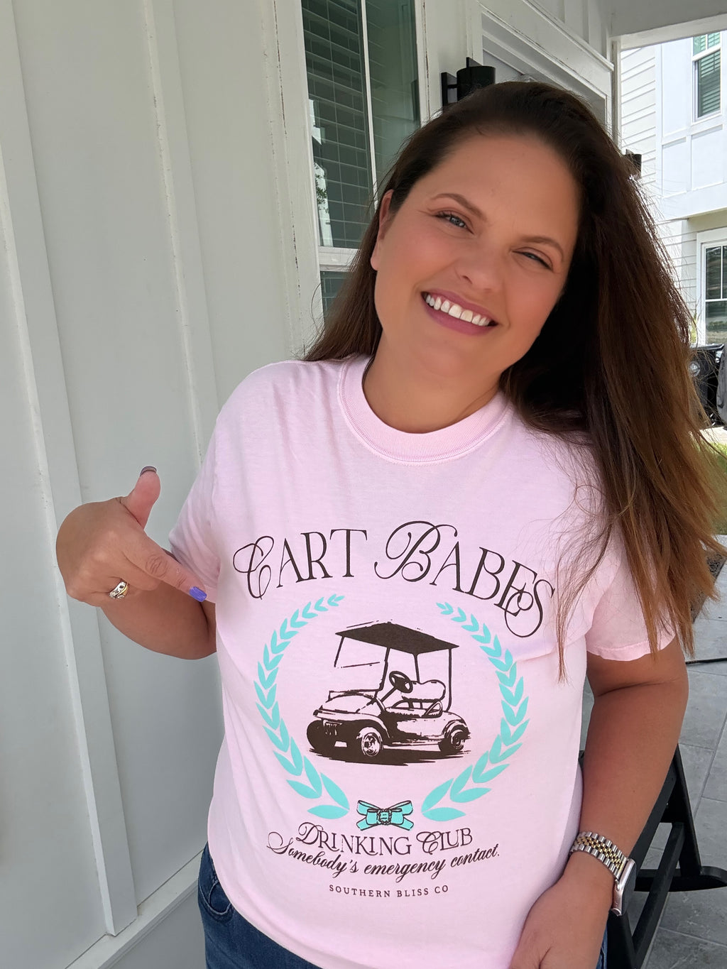 Cart Babes Tee by Southern Bliss (ARRAY) — Ships 2-3 weeks - BFF Here