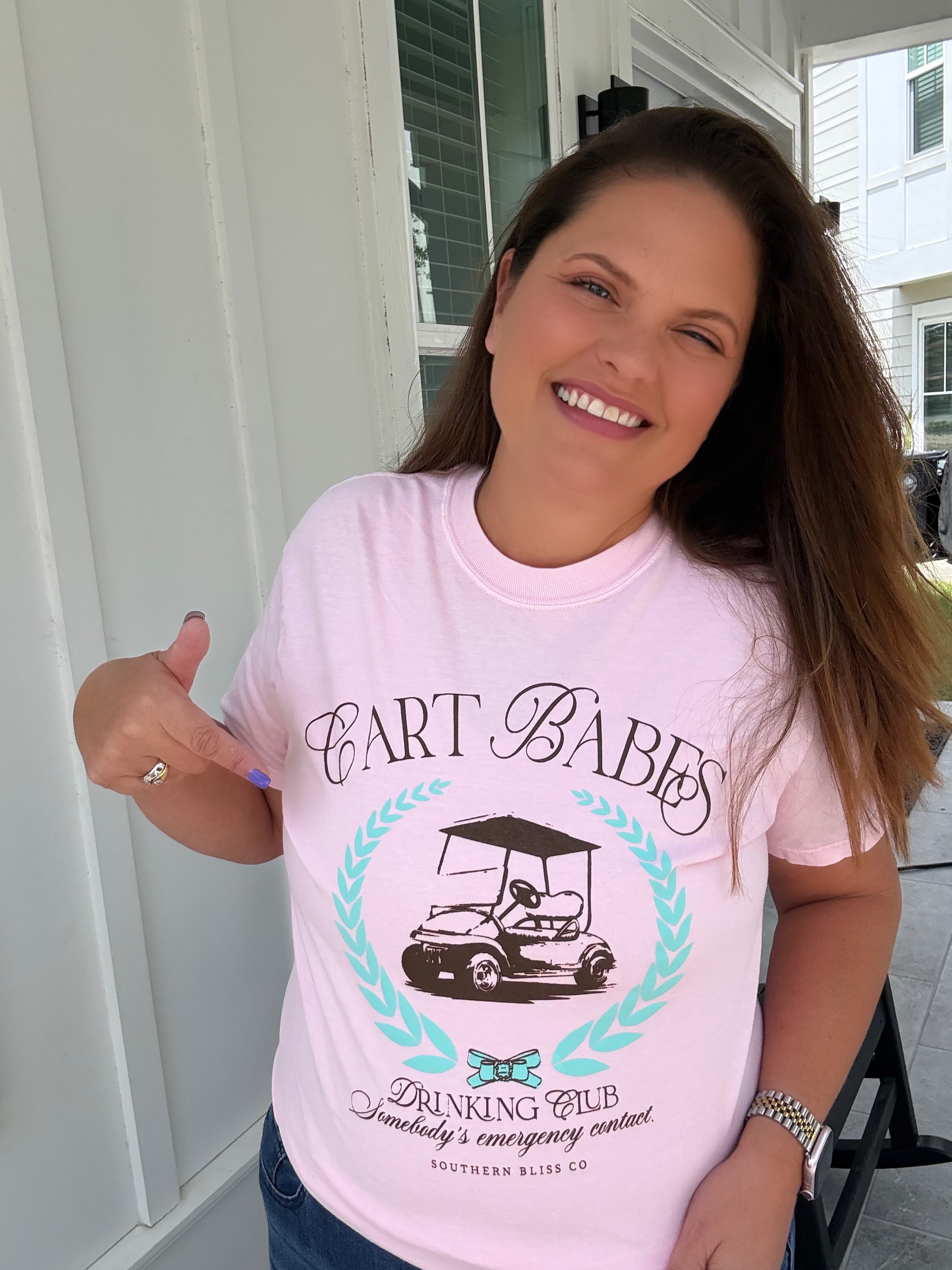 Cart Babes Tee by Southern Bliss (ARRAY) — Ships 2-3 weeks - BFF Here