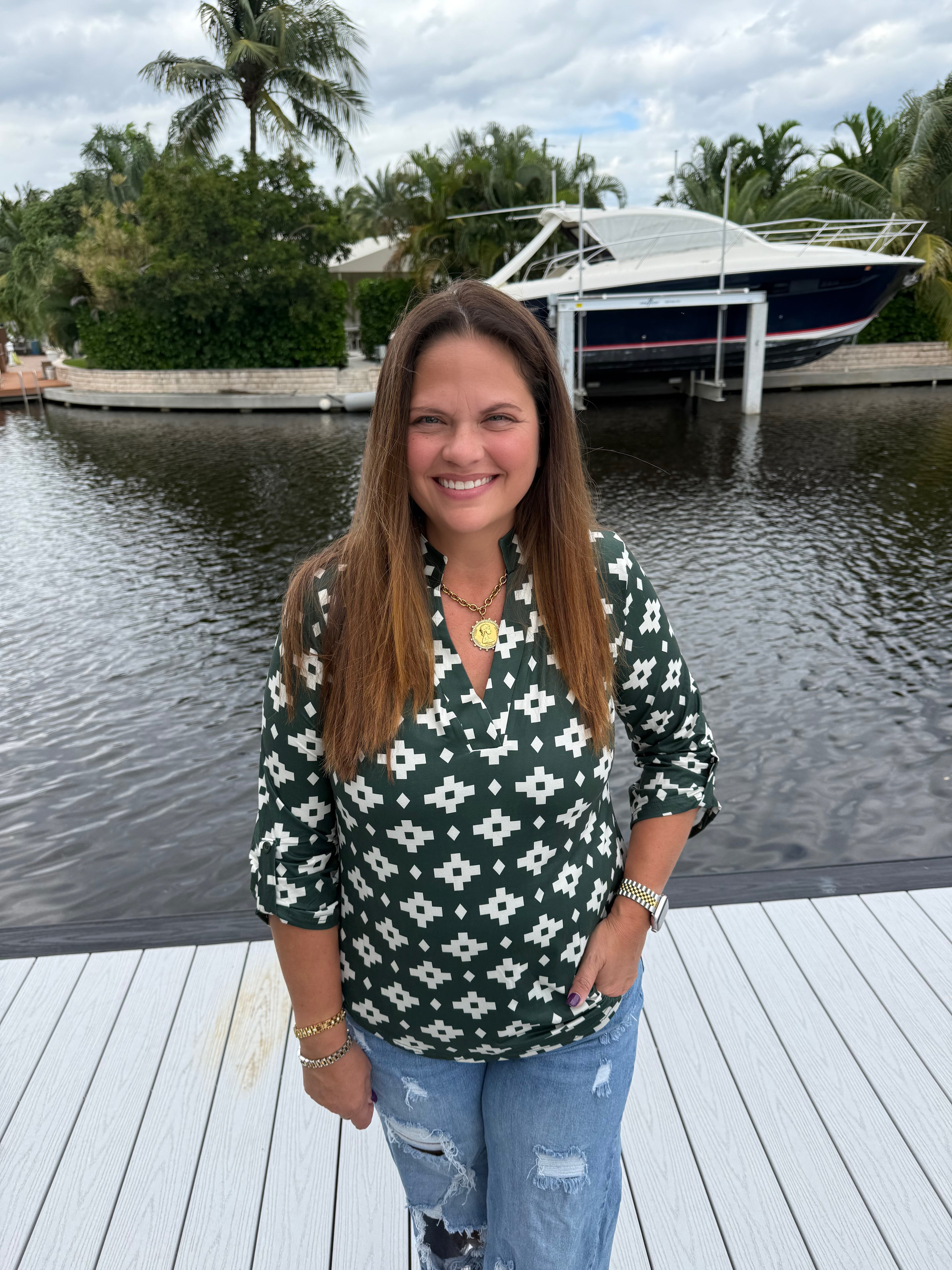 Aztec Pines Top by Sterling Kreek - BFF Here