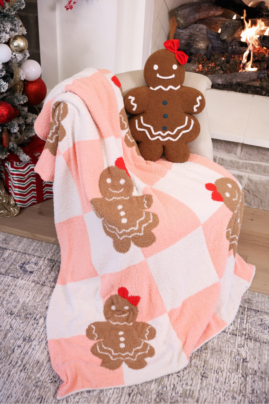 PREORDER - Gingerbread Girl Blanket by Jess Lea (Ships Beginning of October) - BFF Here