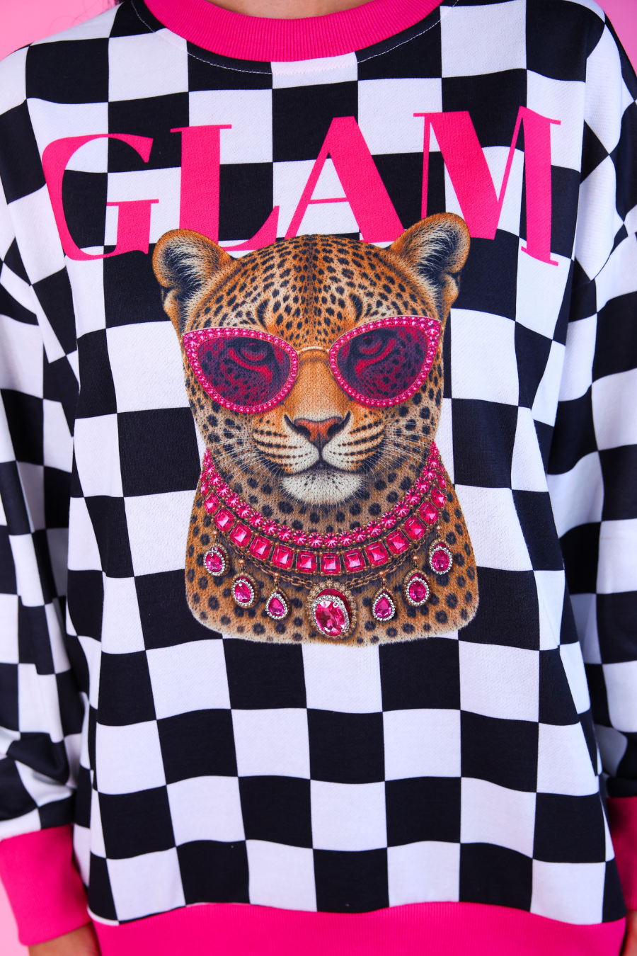 PREORDER: Pretty Wild Pullover / Glam Leopard by Jess Lea (ETA: November)