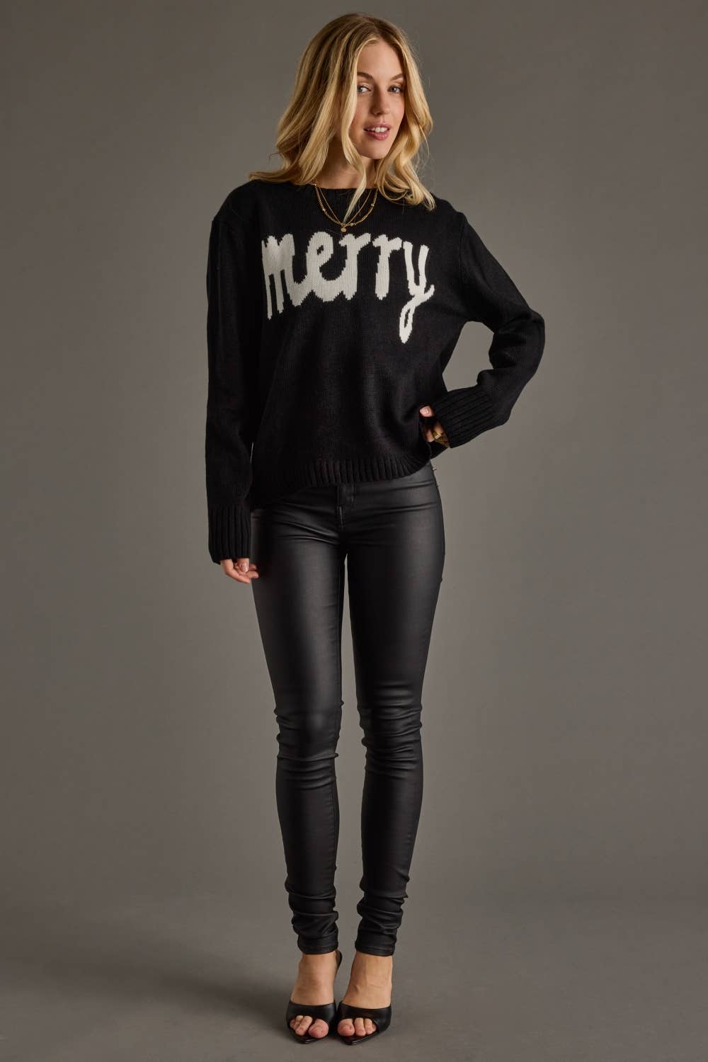Black Merry Sweater by Panache - BFF Here