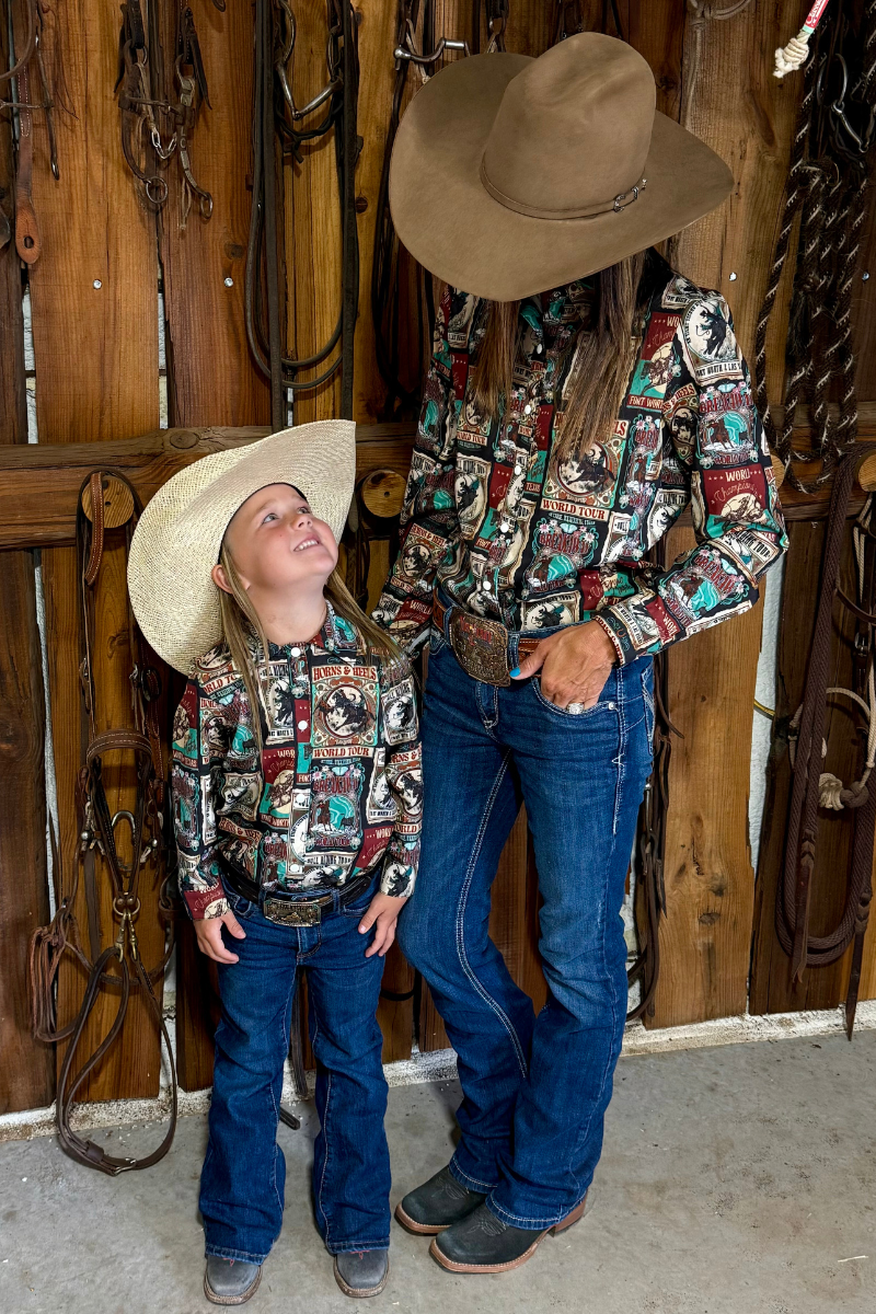 Vintage Rodeo Button Up by Sterling Kreek - BFF Here