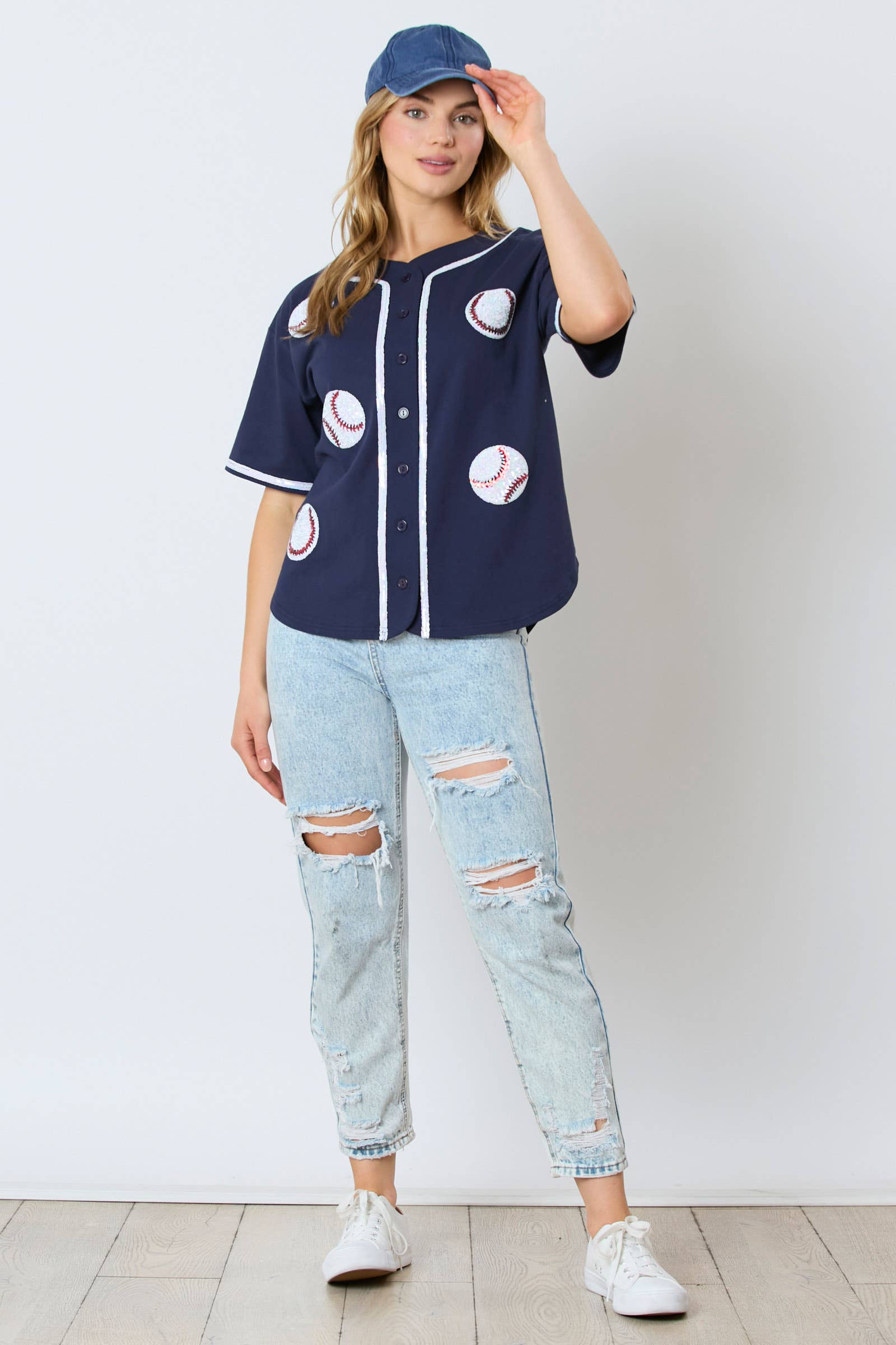 Major League Style: Baseball Top - BFF Here