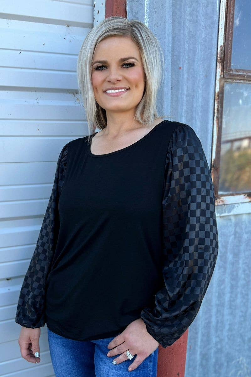 Friday Night Top by Sterling Kreek - BFF Here