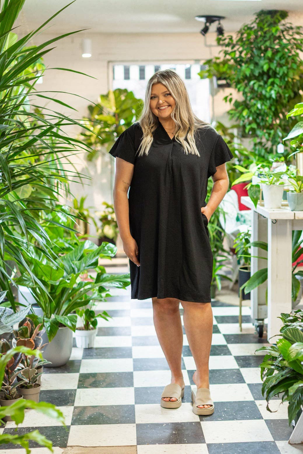 The Nicole Dress / Black by Grace & Emma - BFF Here