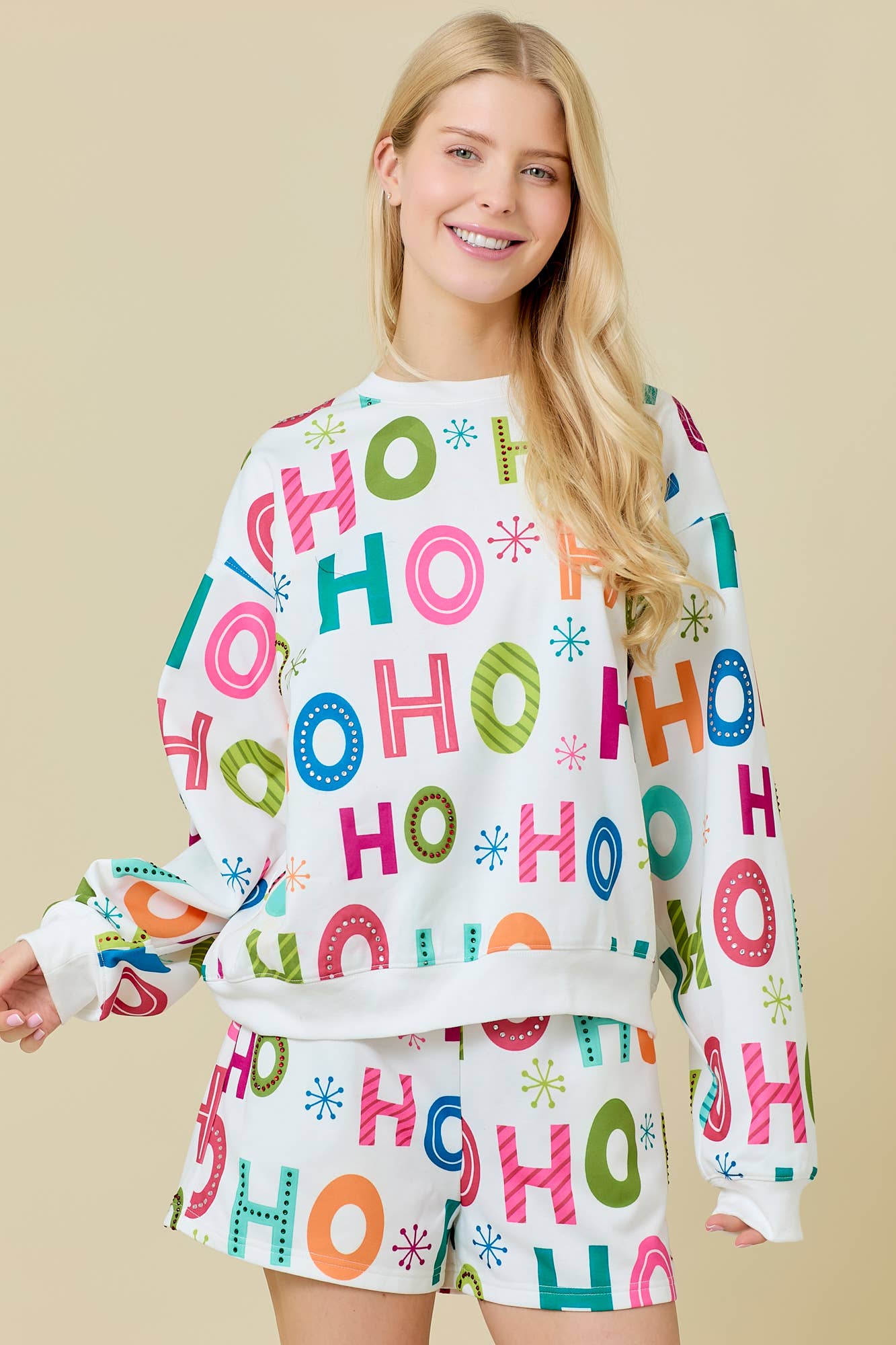 Jingle & Jolly Ho Ho Holiday Cheer / Top - BFF Here