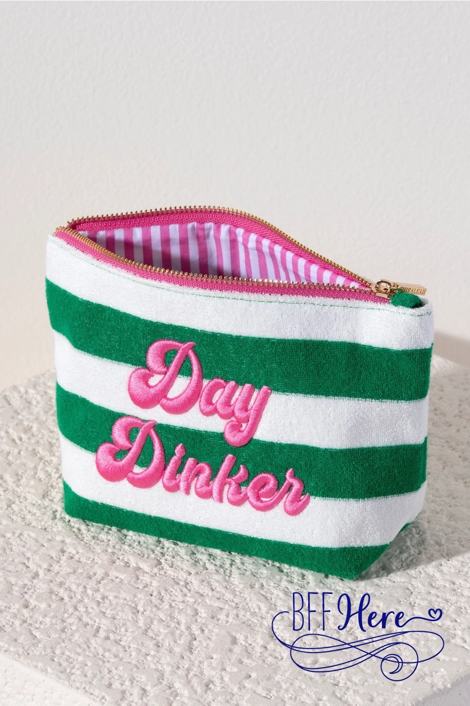 Drink & Dash: The Day Dinker Zip Pouch - BFF Here