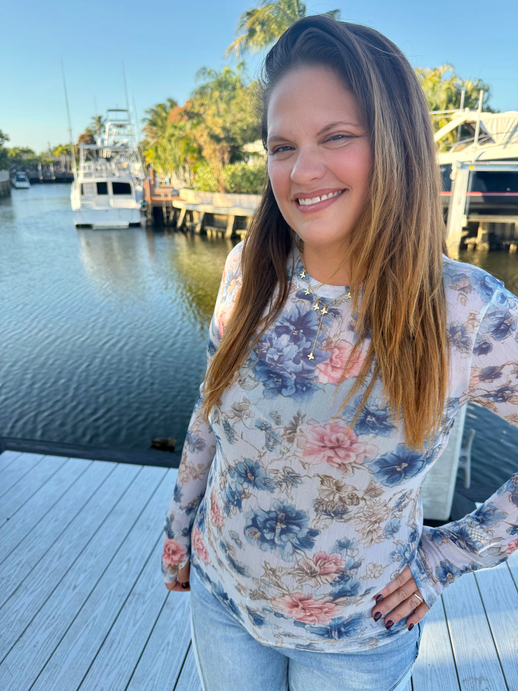 Spring Dress It Up Mesh Top by Blakeley - BFF Here