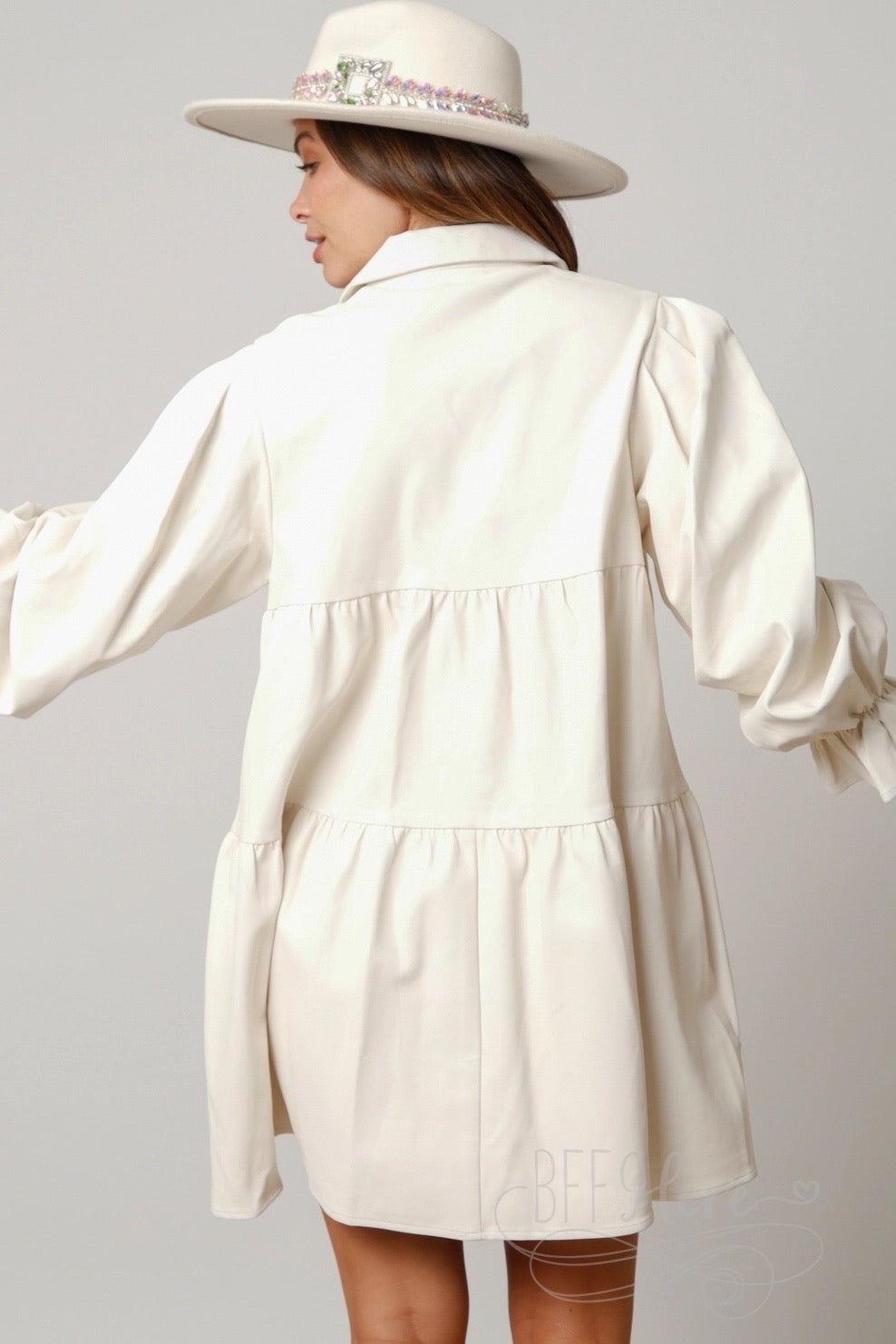 Festive Fantasy: Nutcracker & Ornaments Holiday Mini Dress / Choice of Color - BFF Here