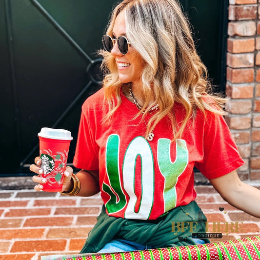 Spreading Joy Holiday Tee