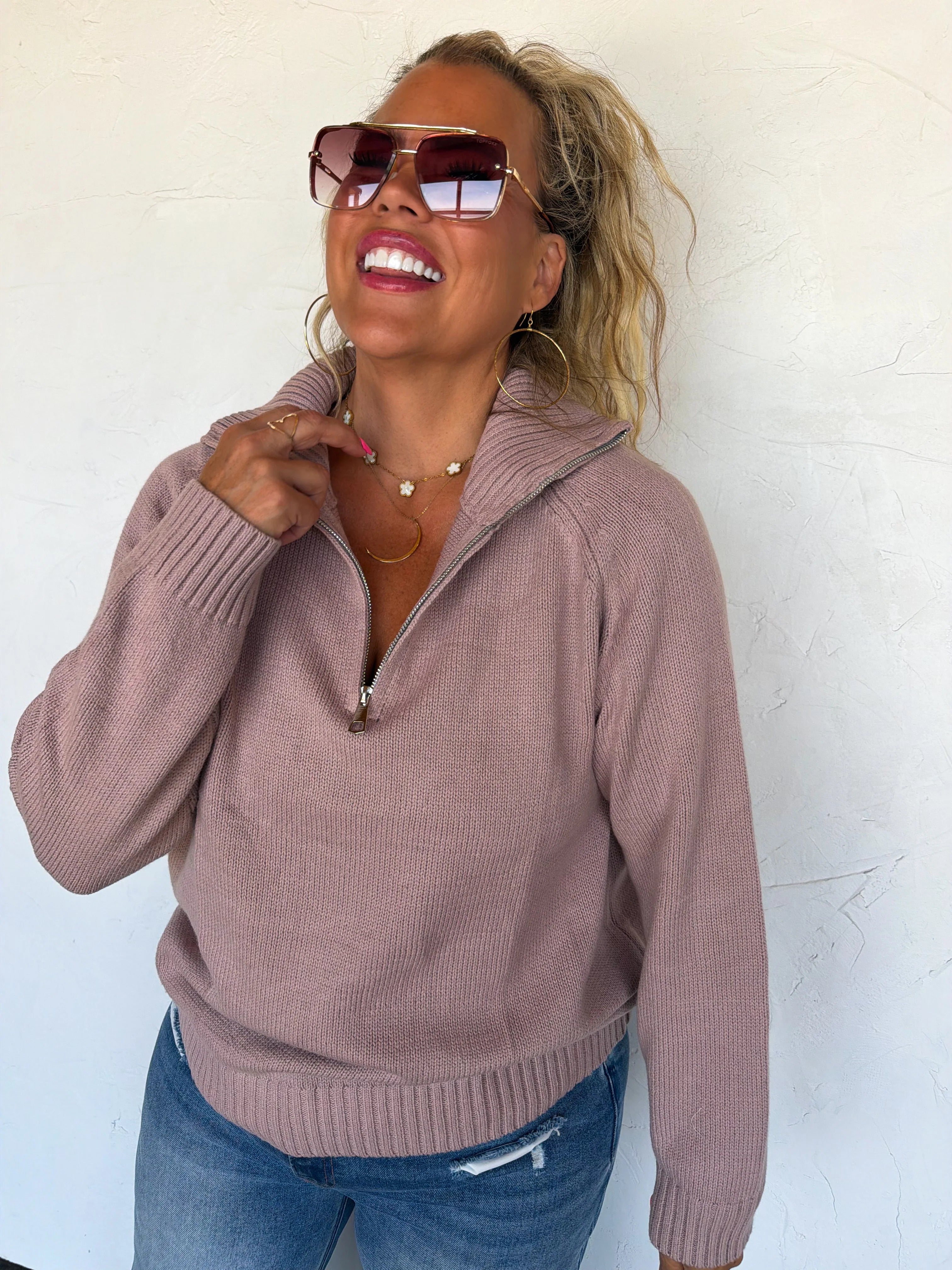 Field & Stable Quarter Zip Pullover by Blakeley (ETA: October)