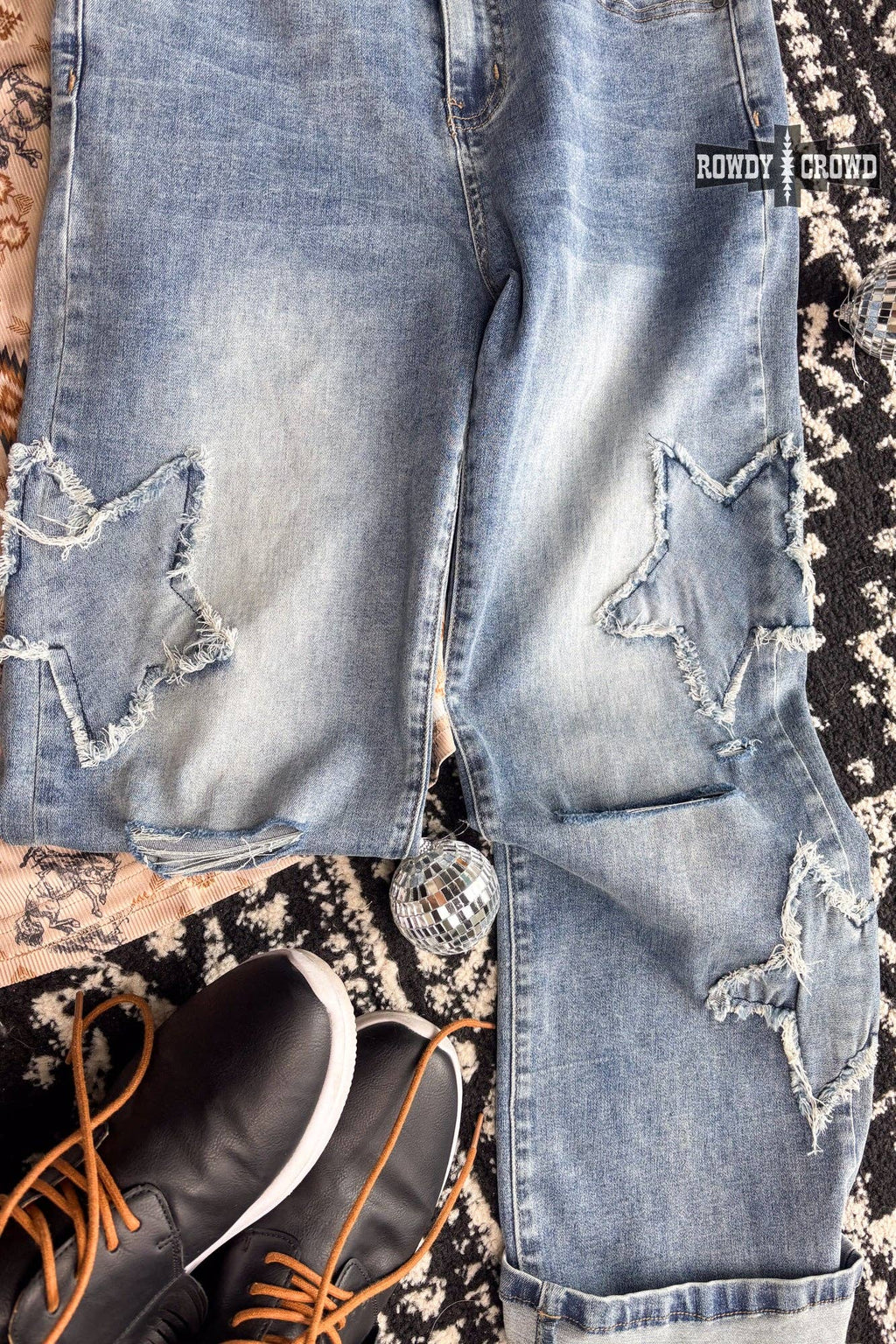 Oh My Stars Denim Jeans by Rowdy Crowd - BFF Here