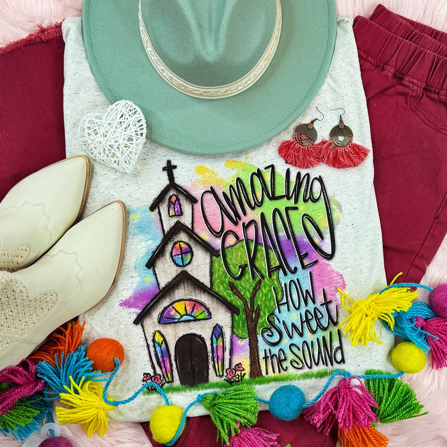 Amazing Grace Everyday Tee - BFF Here