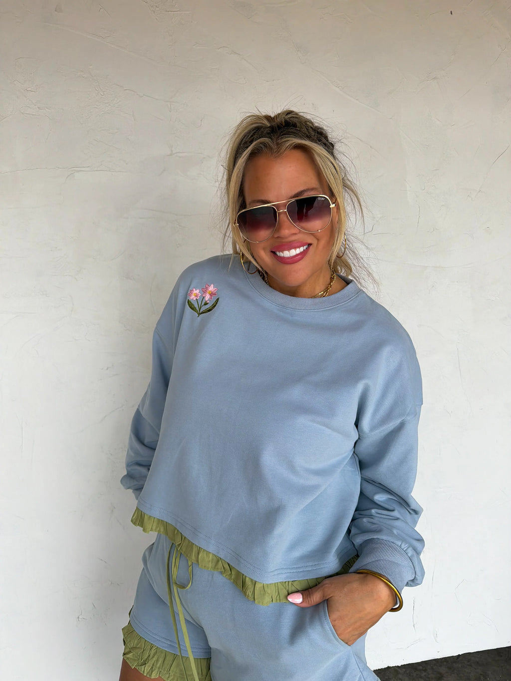 PREORDER: Spring Flowers Skirt Set by Blakeley (ETA: Late April / Early May) - BFF Here