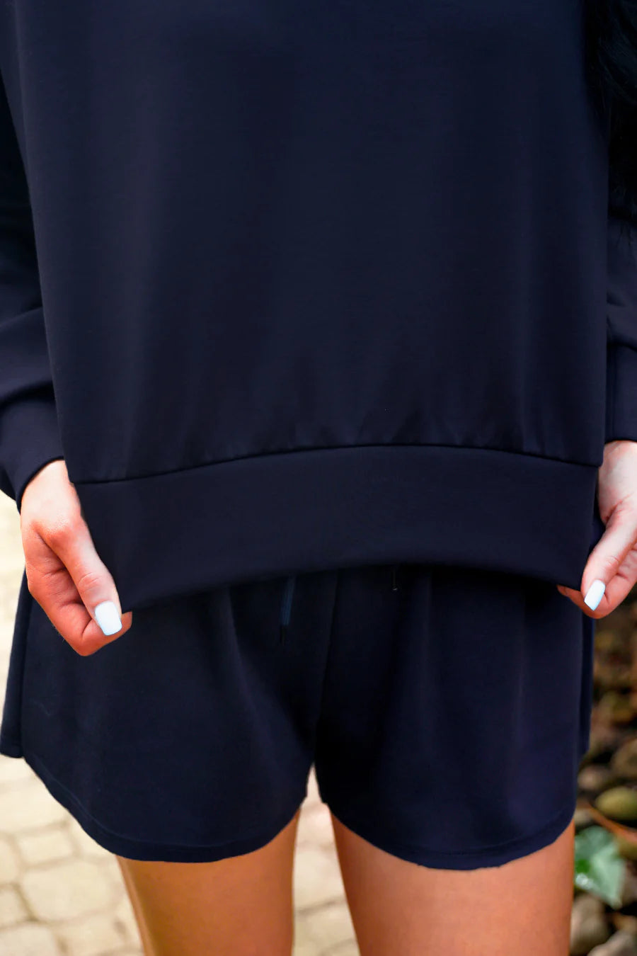 PREORDER: Luna Luxe Pullover Set / Navy by Jess Lea (ETA: August)