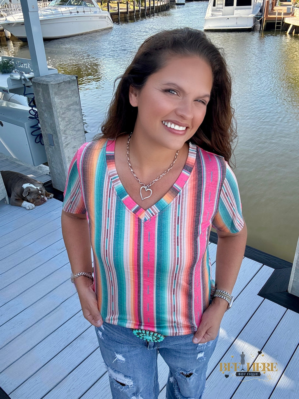 Summer Serape Top by Sterling Kreek - BFF Here