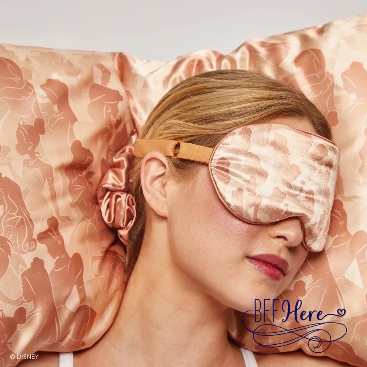 Disney X Kitsch Satin Eye Mask- Princess Party - BFF Here