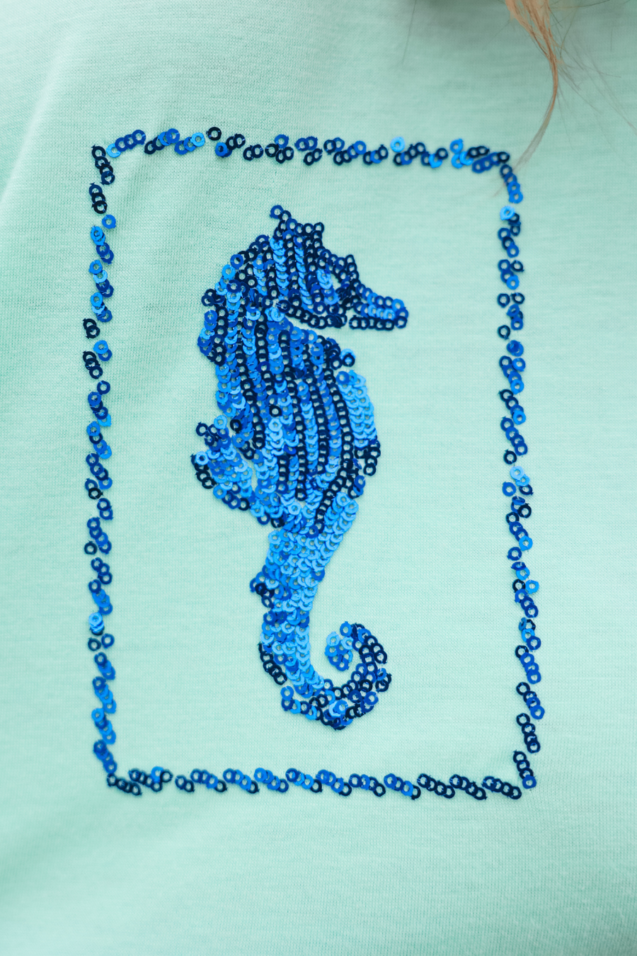 PREORDER: By The Sea Sequin Patch Top by Jess Lea (ETA February) - BFF Here