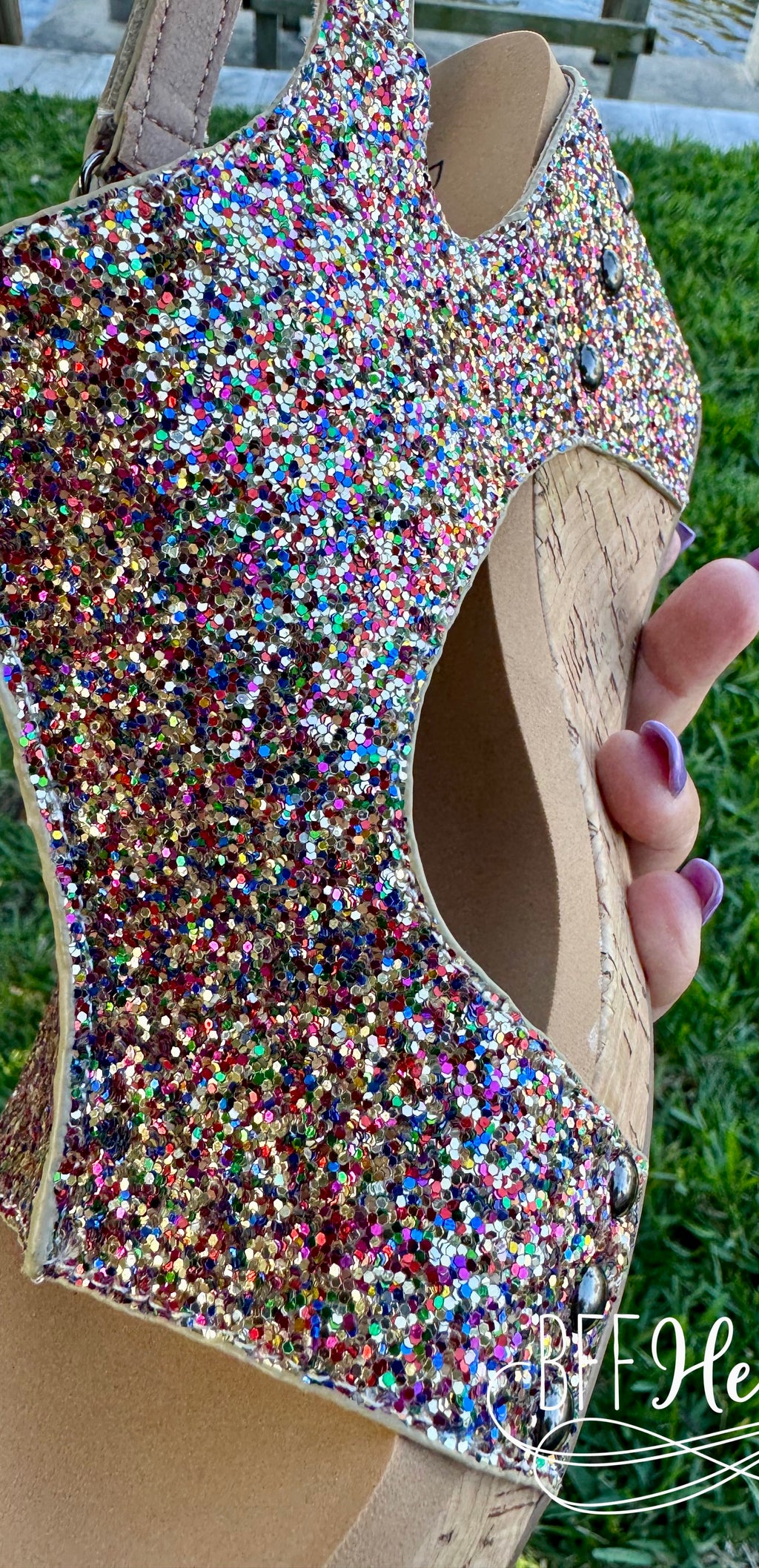 Carley - Confetti Glitter by Corkys - BFF Here