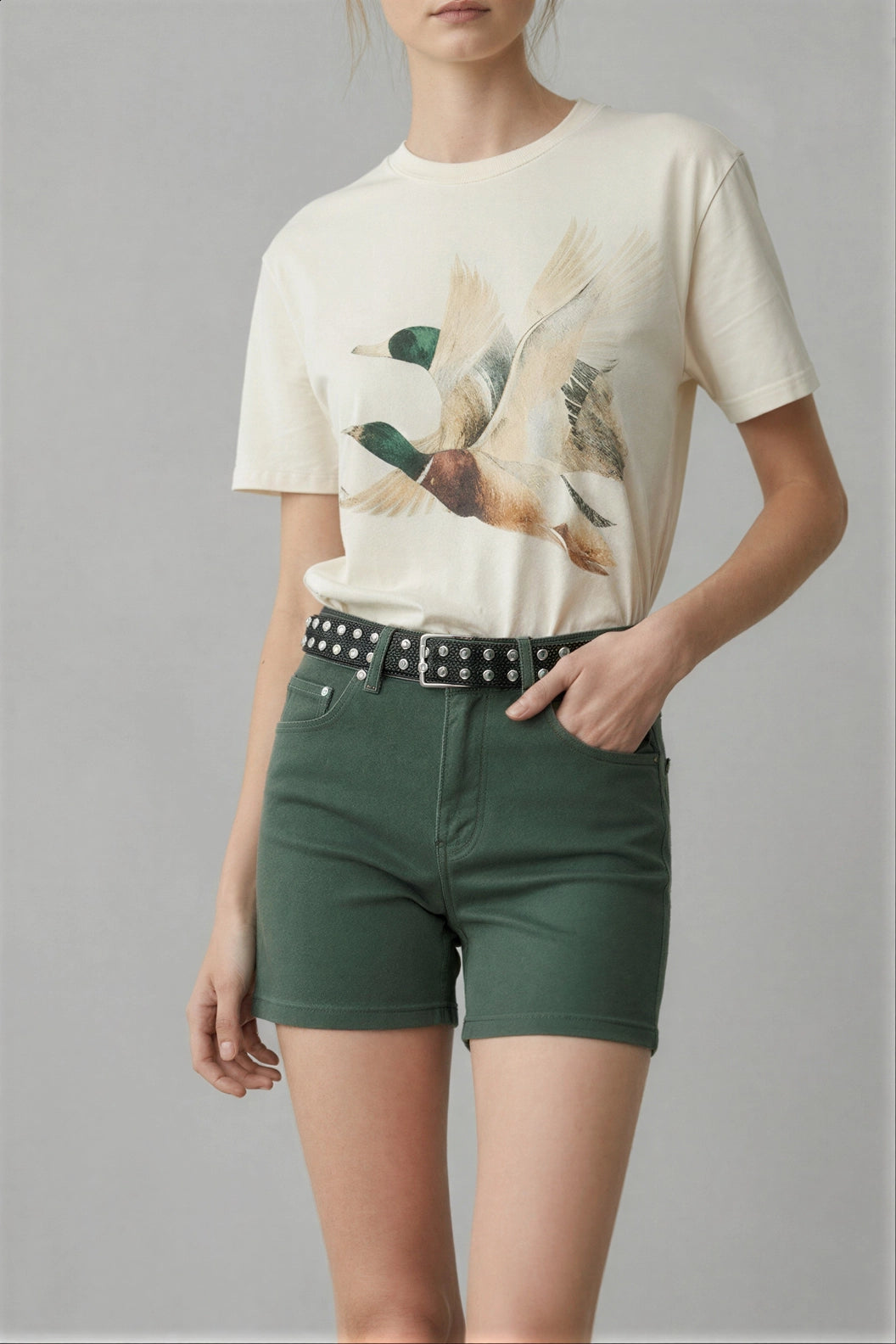 Vintage Duck Flight Graphic Tee by Jade by Jane (Ships 2-3 weeks) - BFF Here