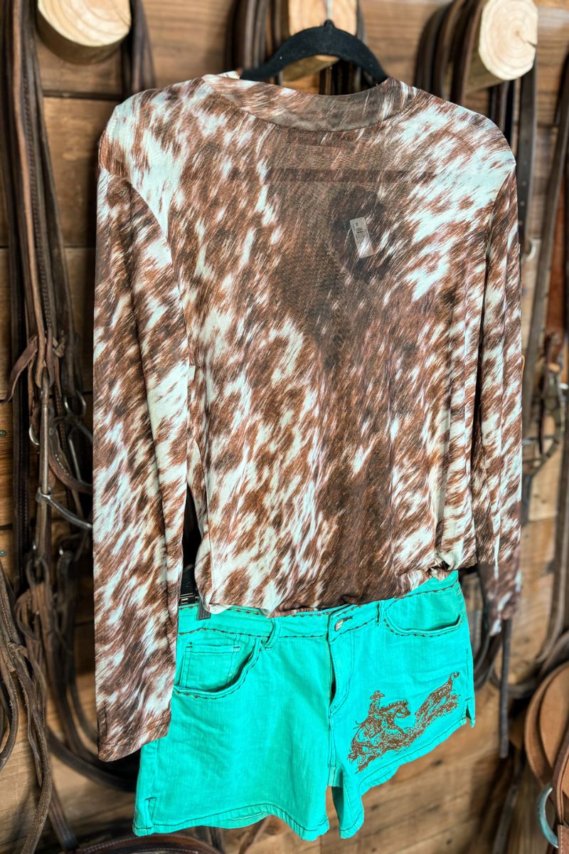 Up In Texas Mesh Top by Sterling Kreek - BFF Here