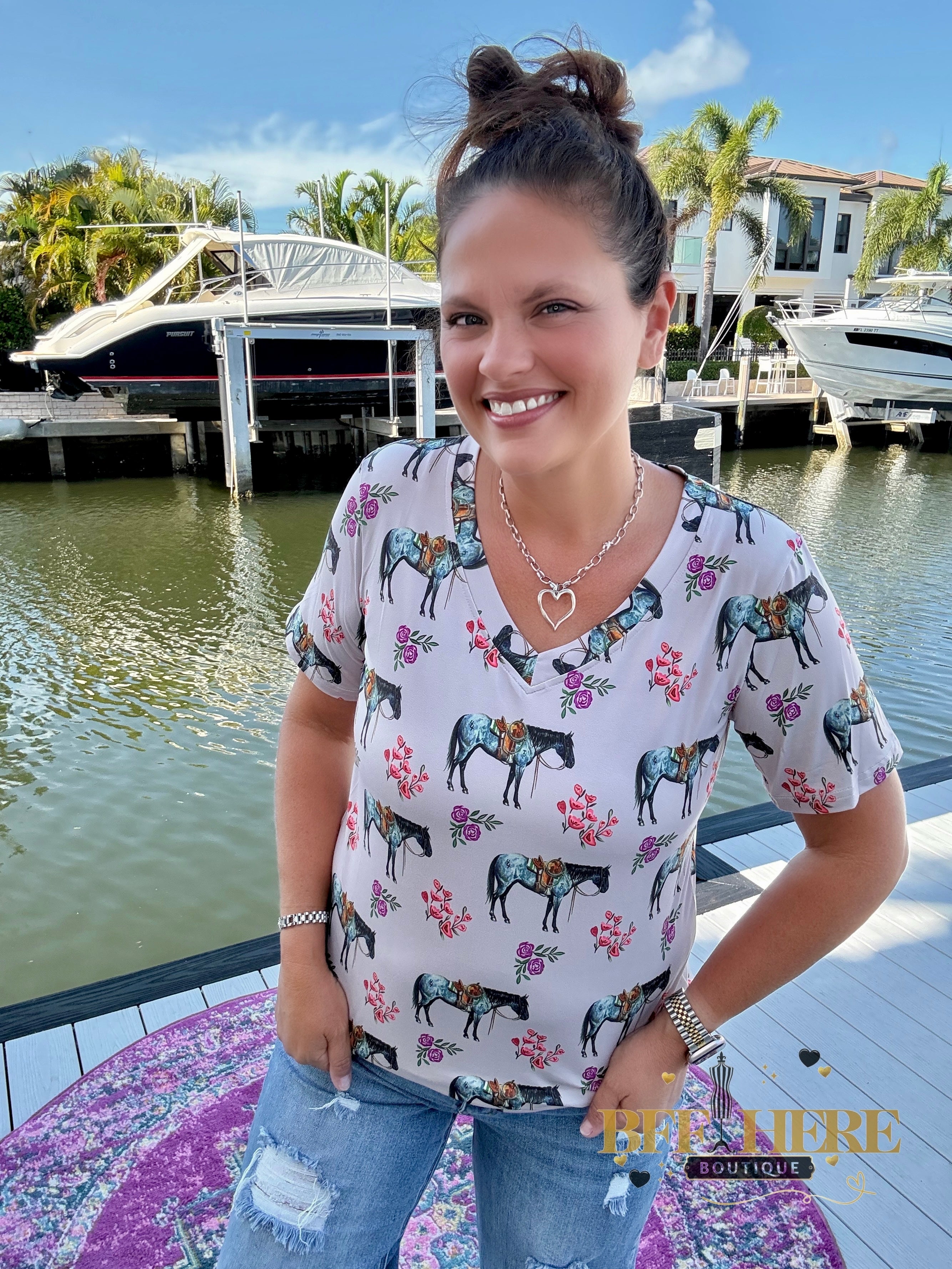Old Town Road Top by Sterling Kreek - BFF Here