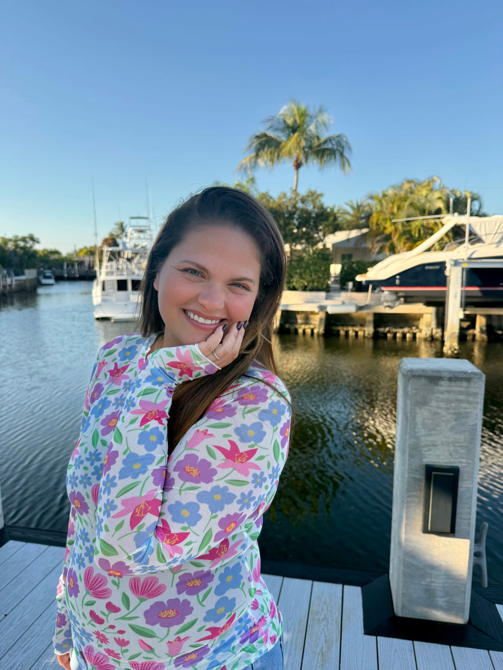 Kate Mesh Top / Spring Meadow by Jess Lea - BFF Here