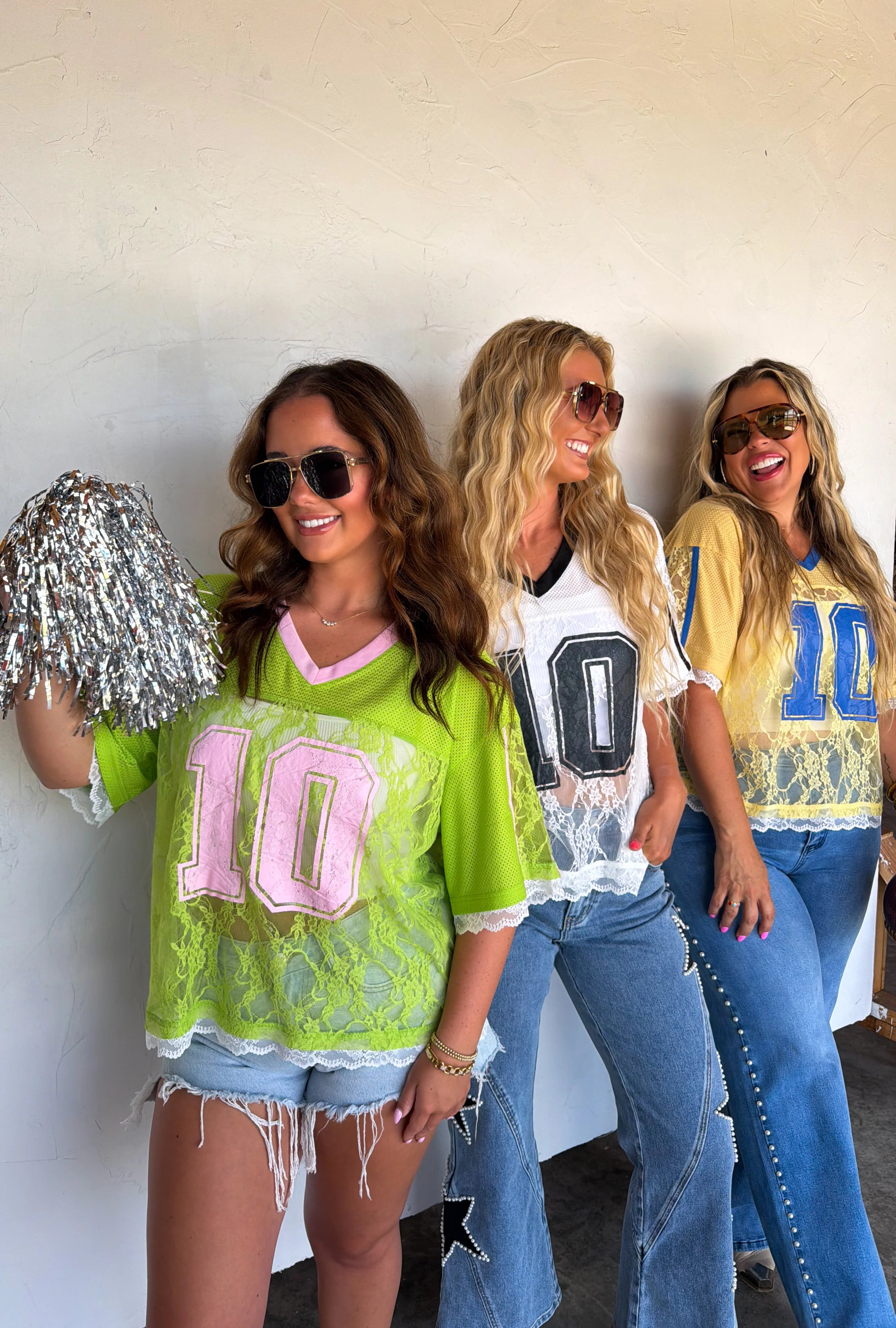 PREORDER: Bleacher Babe Lace Jersey by Blakeley (ETA: July)