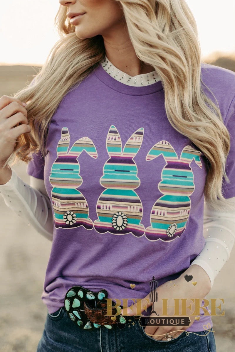 Serape Bunny Tee by Sterling Kreek - BFF Here