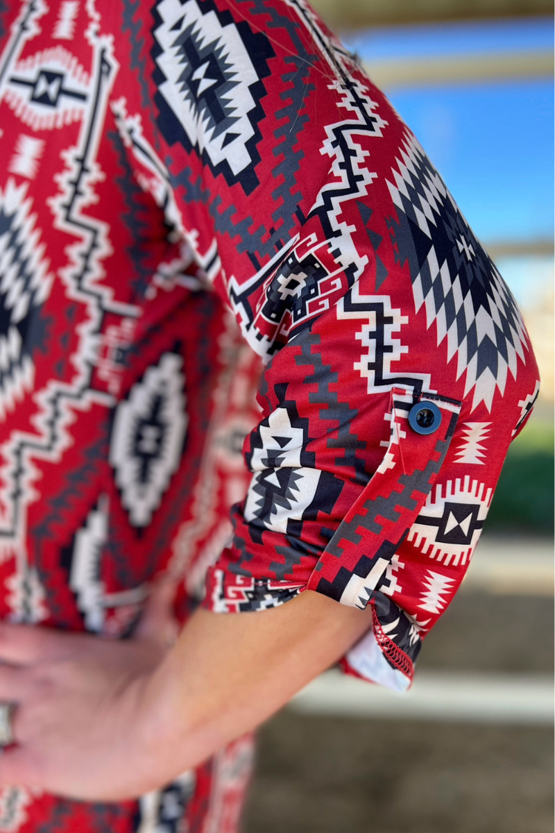 Canyon Sunset Top by Sterling Kreek - BFF Here