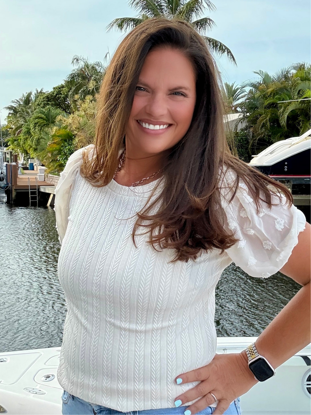 Prairie Bloom Puff Sleeve Top - BFF Here