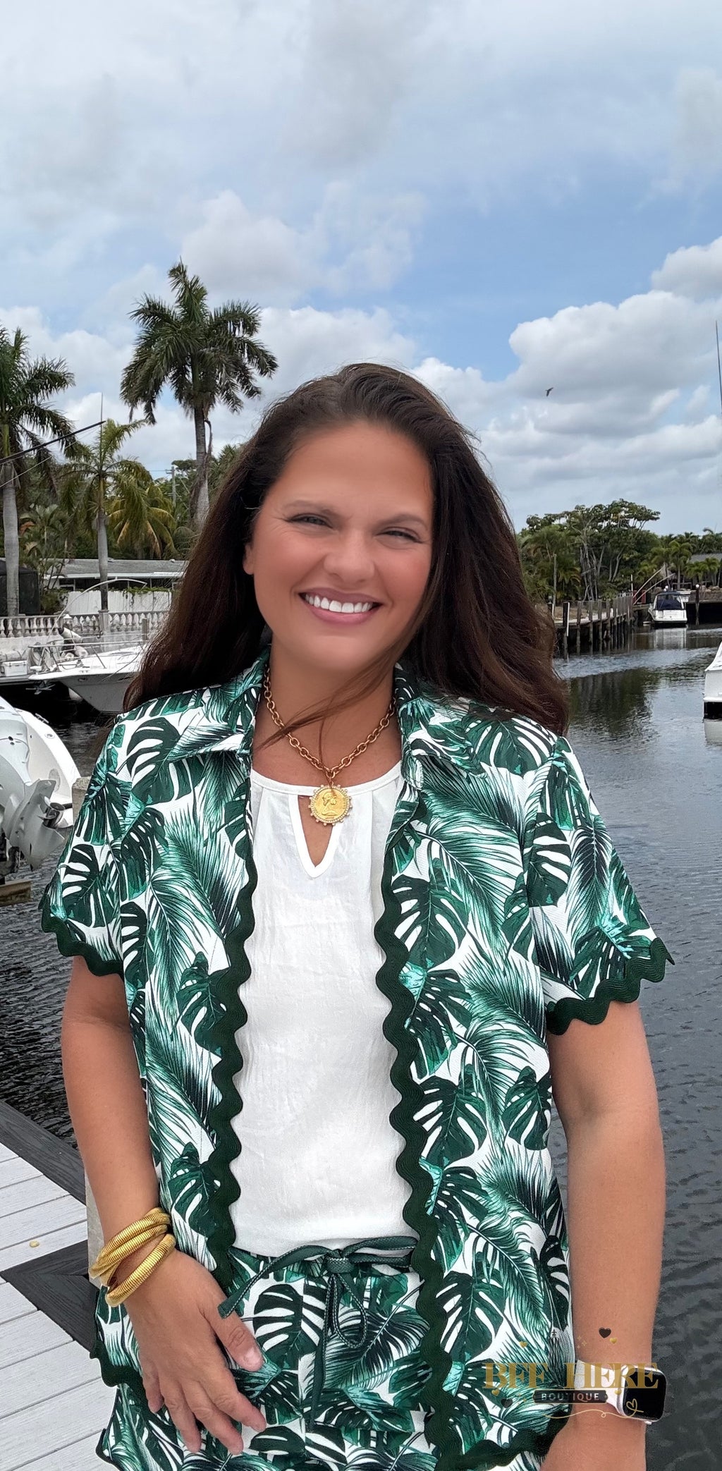 Savannah Textured Ric Rac Set / Palm Leaf by Jess Lea - BFF Here