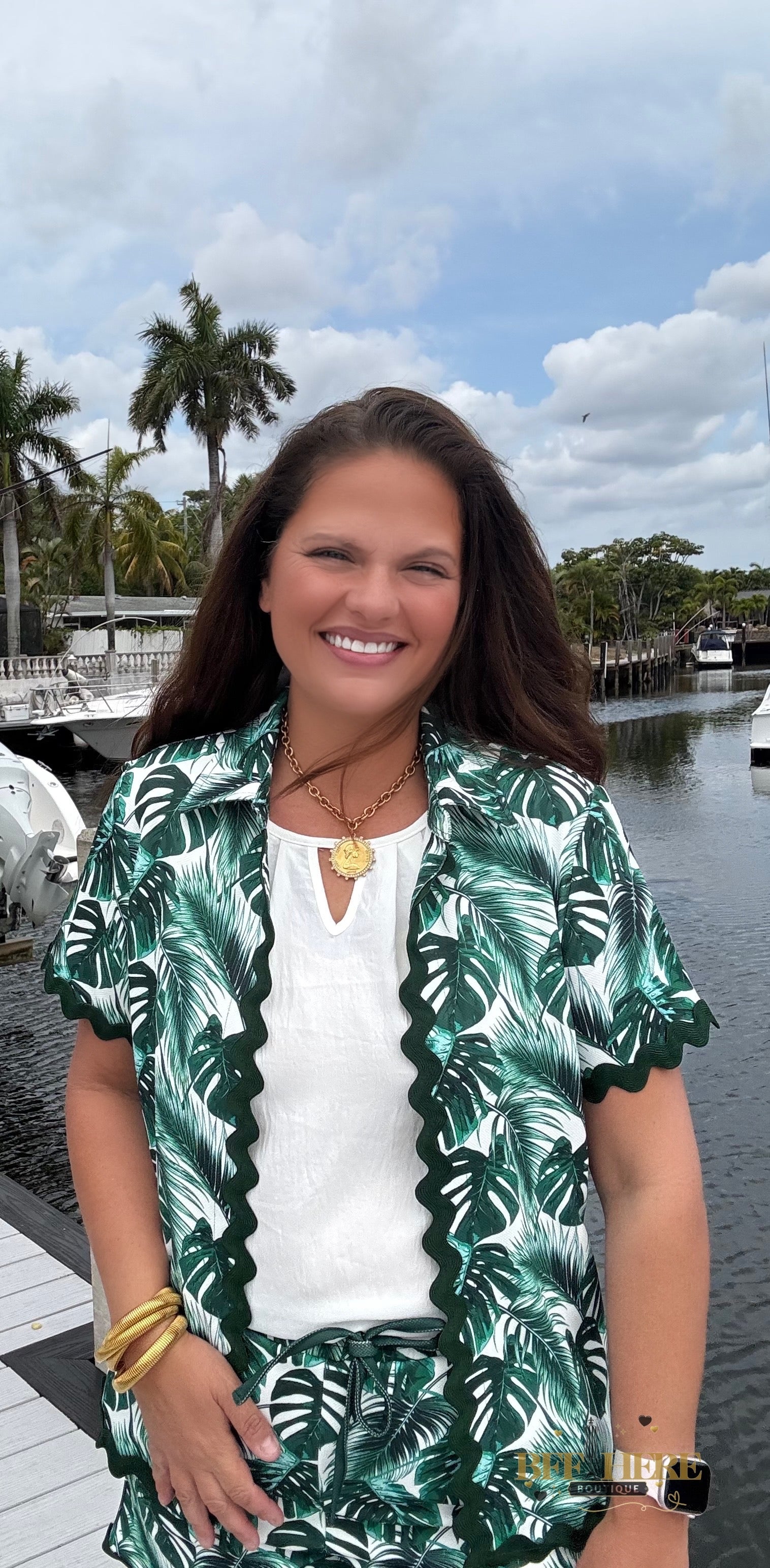 Savannah Textured Ric Rac Set / Palm Leaf by Jess Lea - BFF Here