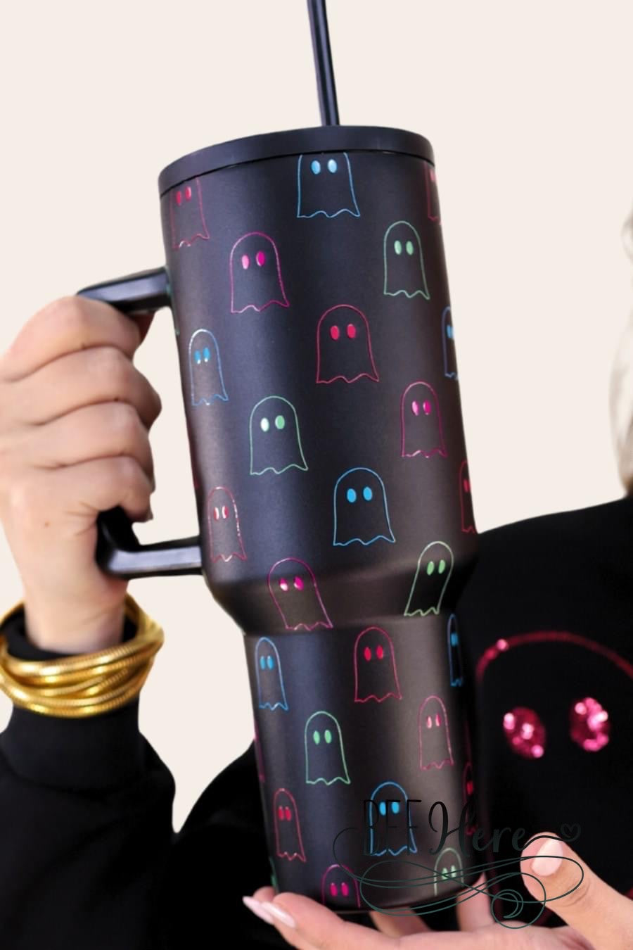 Ghost Time Tumbler by Jess Lea - BFF Here