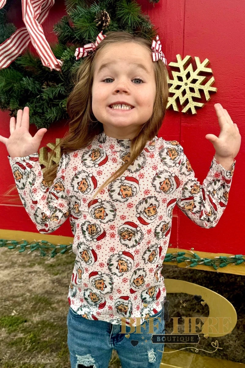 Dear Santa Mesh Top / Kids by Sterling Kreek - BFF Here