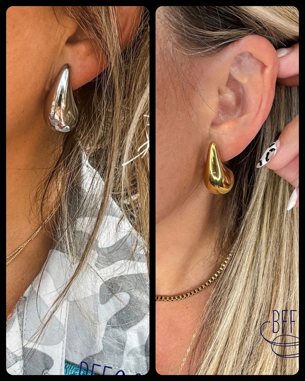 Claire Drop Earrings / Choice of Color - BFF Here