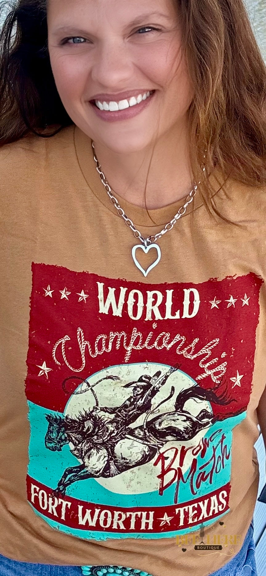 Bronc Match Tee - BFF Here