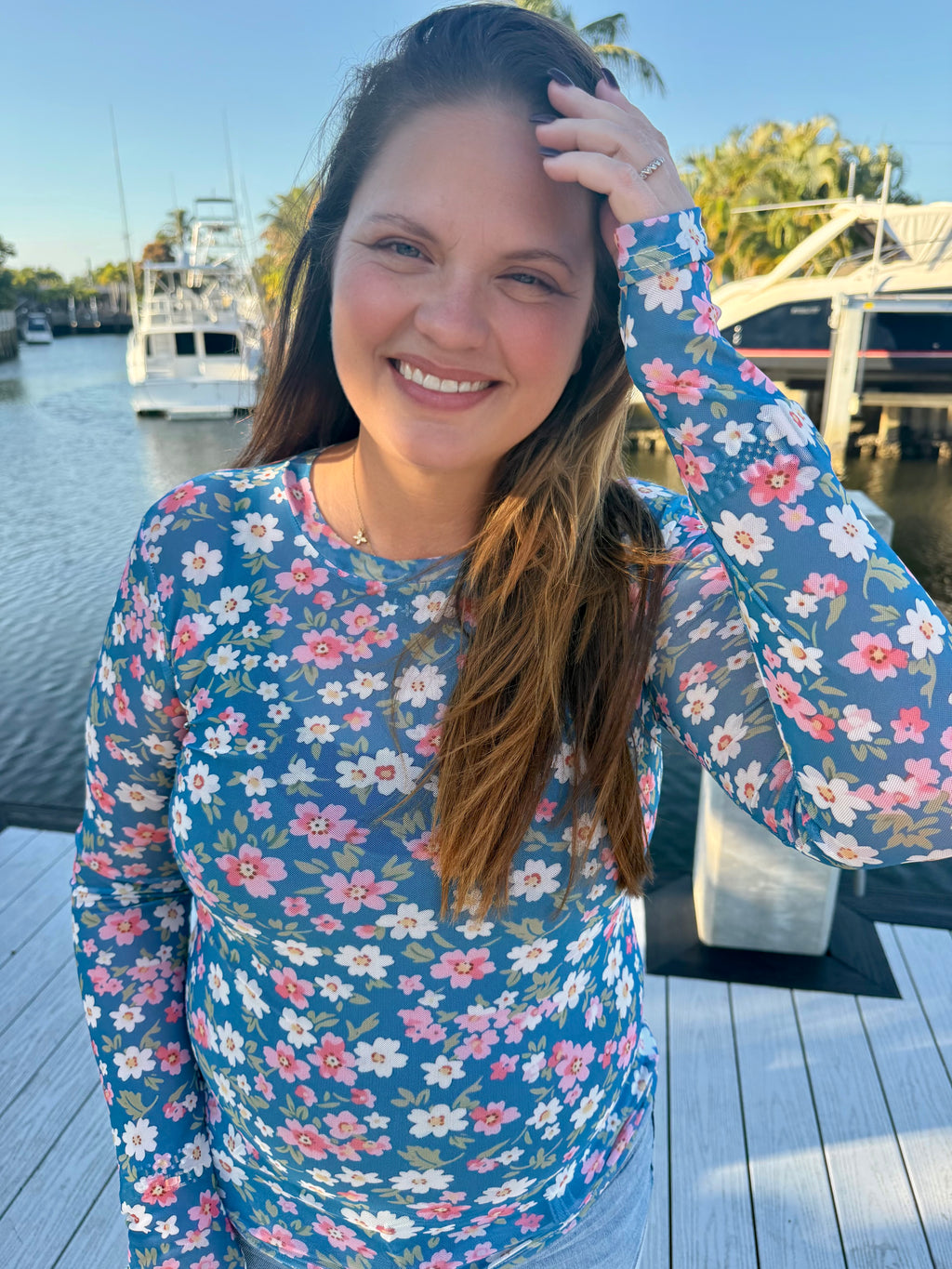 Spring Dress It Up Mesh Top by Blakeley - BFF Here